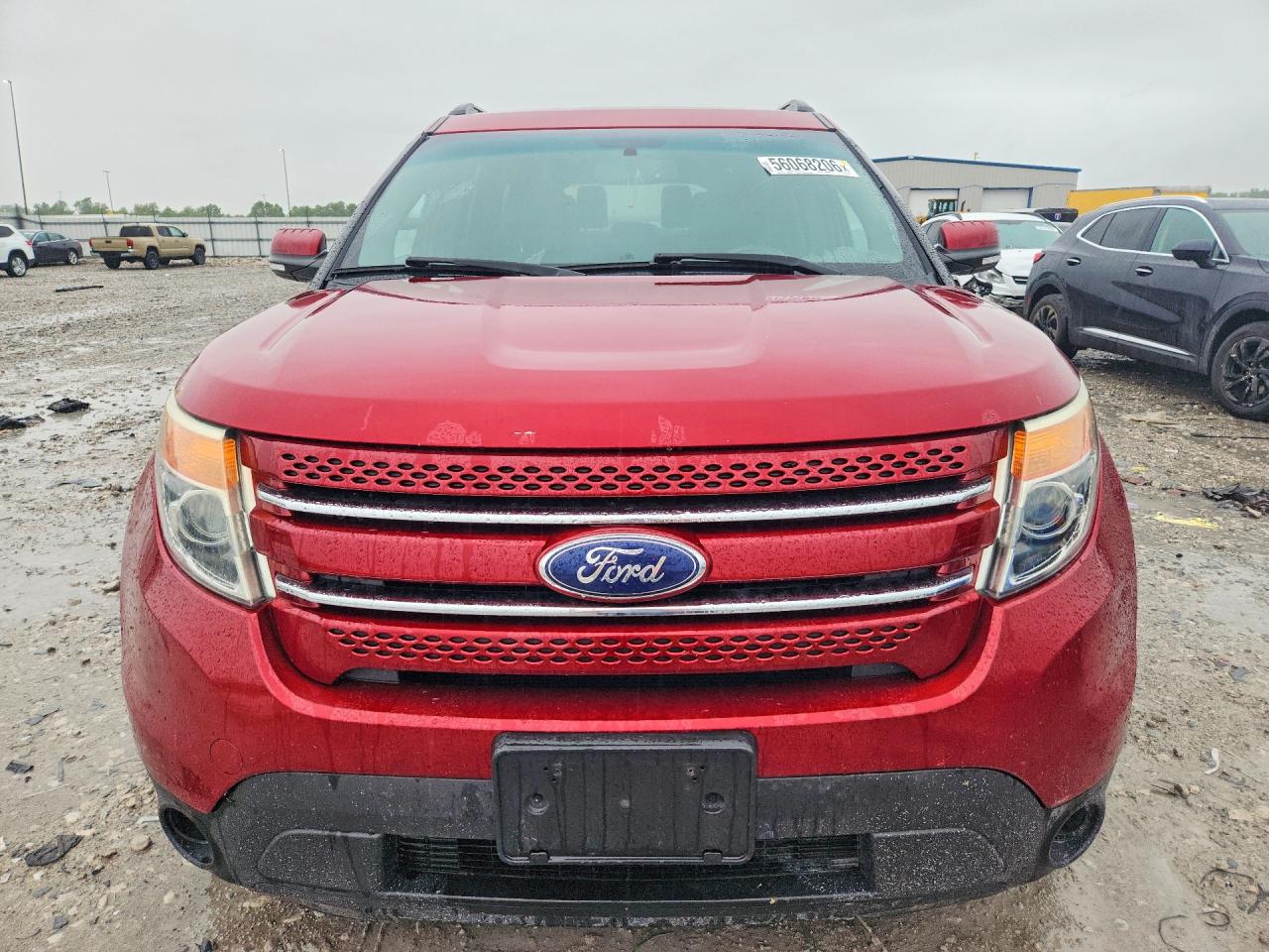 2015 Ford Explorer Limited Maroon vin: 1FM5K8F81FGA77953
