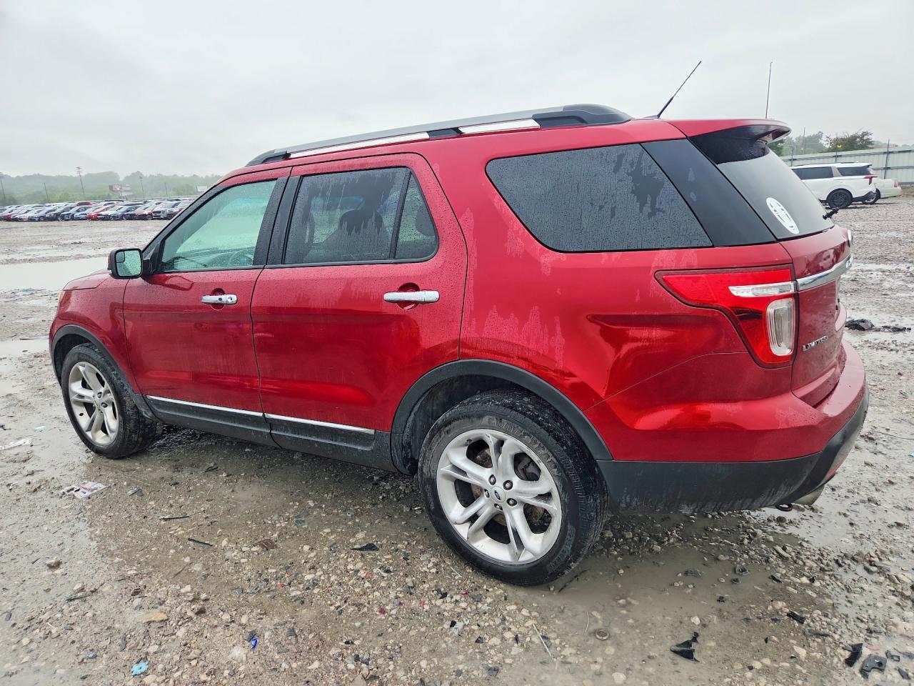 2015 Ford Explorer Limited Maroon vin: 1FM5K8F81FGA77953