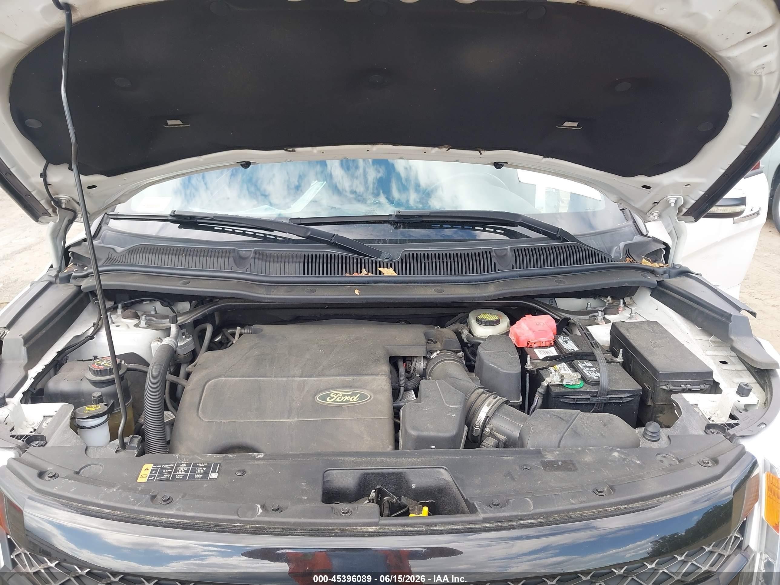 2015 Ford Explorer Limited Белый vin: 1FM5K8F81FGB21465