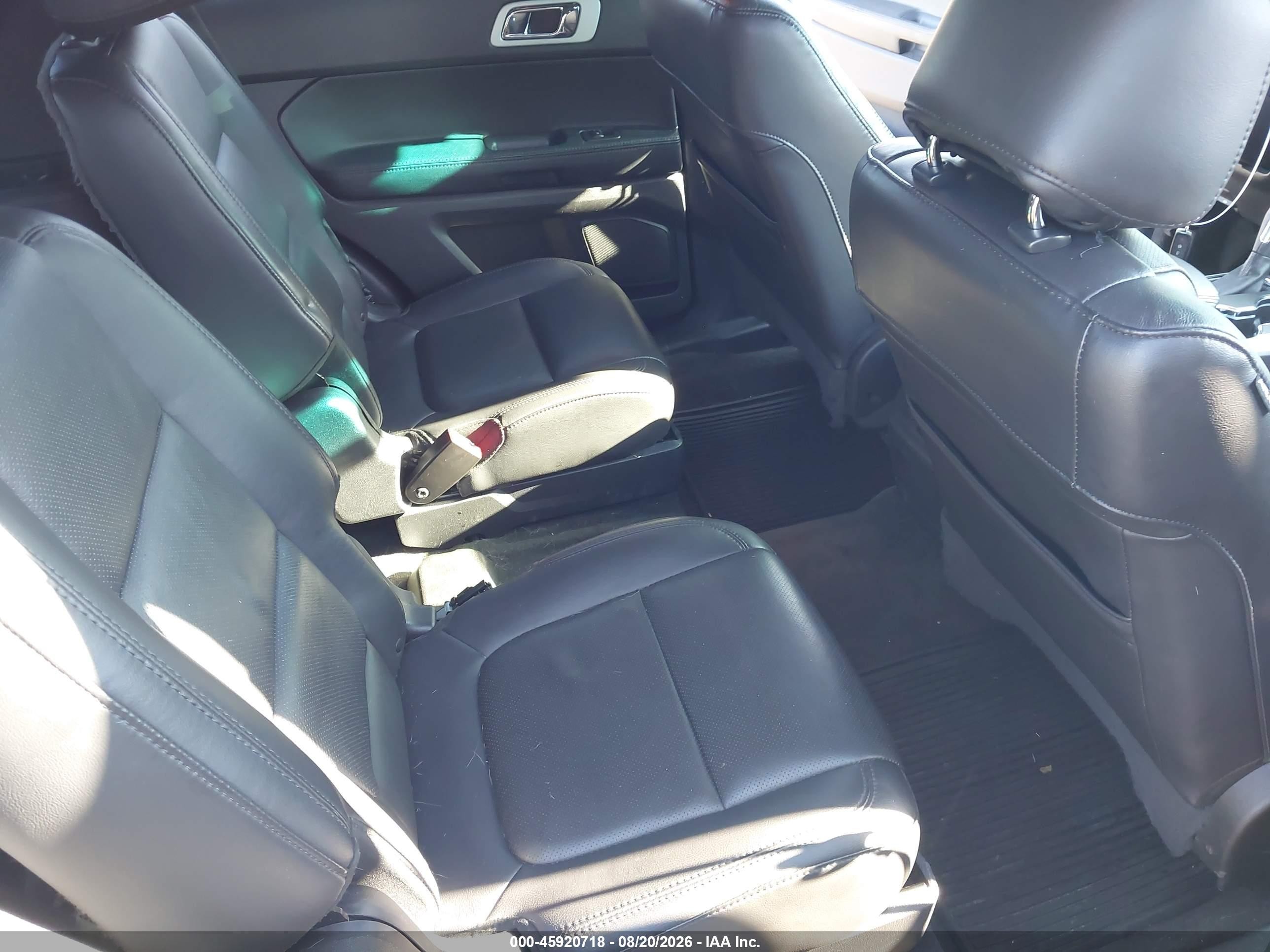 2015 Ford Explorer Limited White vin: 1FM5K8F81FGC69017