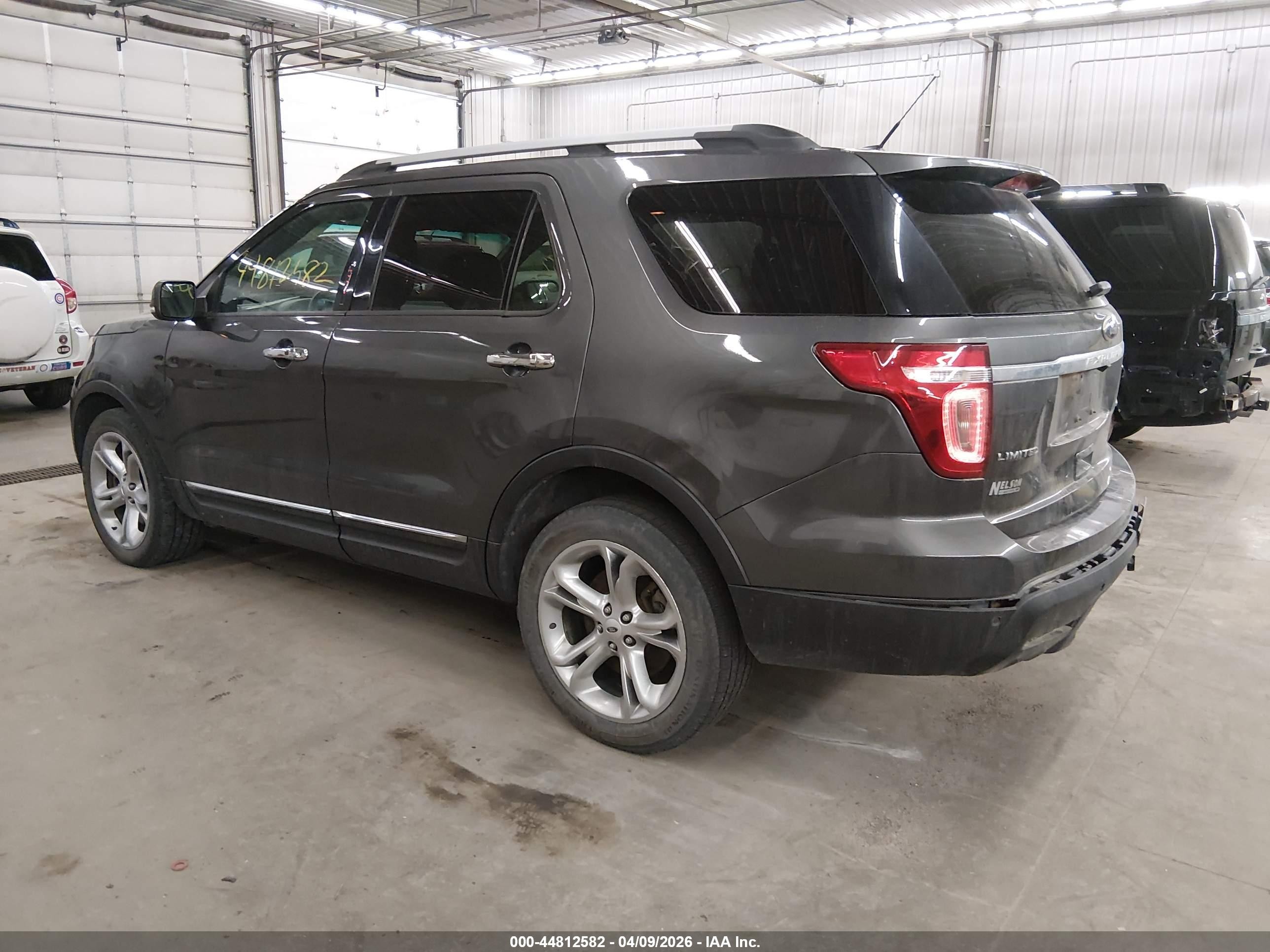 2015 Ford Explorer Limited Gray vin: 1FM5K8F81FGC70068
