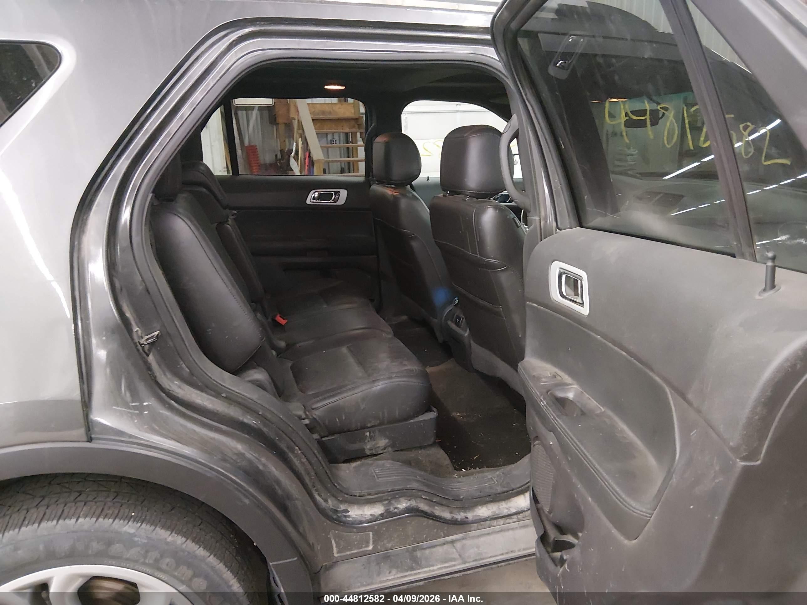 2015 Ford Explorer Limited Gray vin: 1FM5K8F81FGC70068