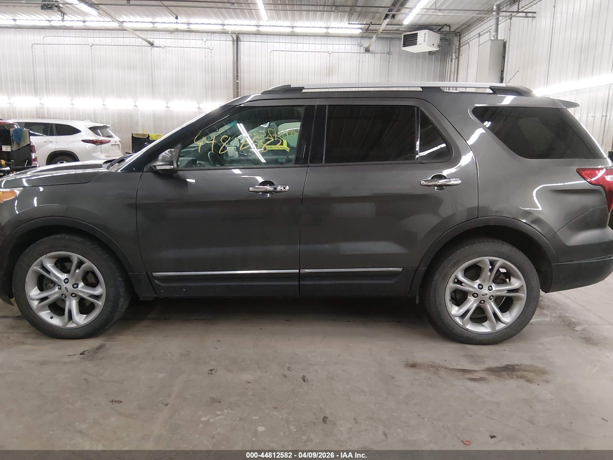 2015 Ford Explorer Limited Gray vin: 1FM5K8F81FGC70068