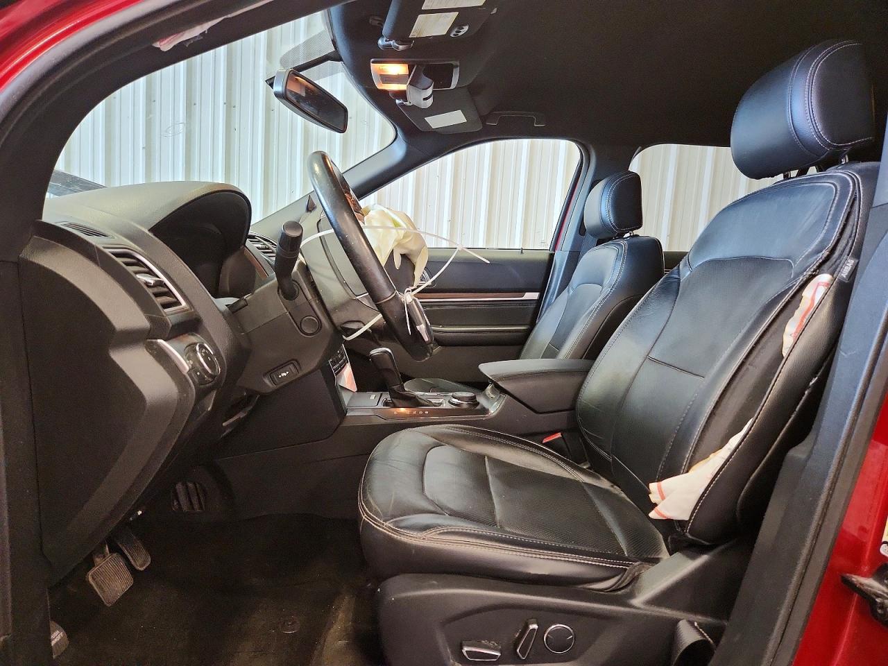 2017 Ford Explorer Limited Красный vin: 1FM5K8F81HGC68260