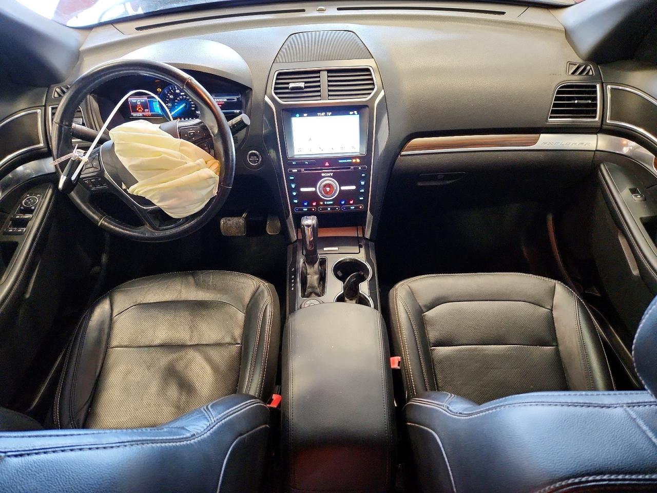 2017 Ford Explorer Limited Красный vin: 1FM5K8F81HGC68260