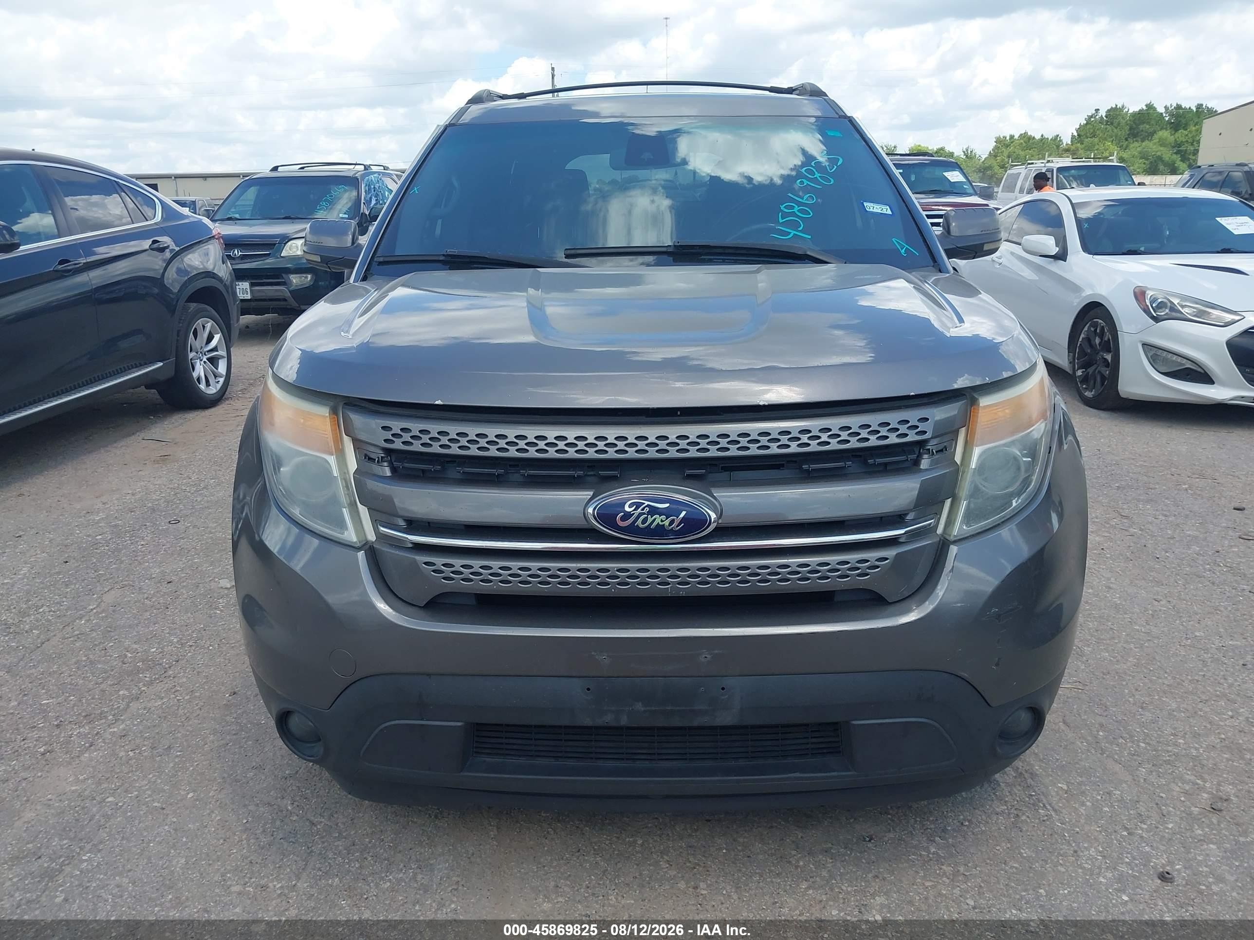 2013 Ford Explorer Limited Gray vin: 1FM5K8F82DGA17872