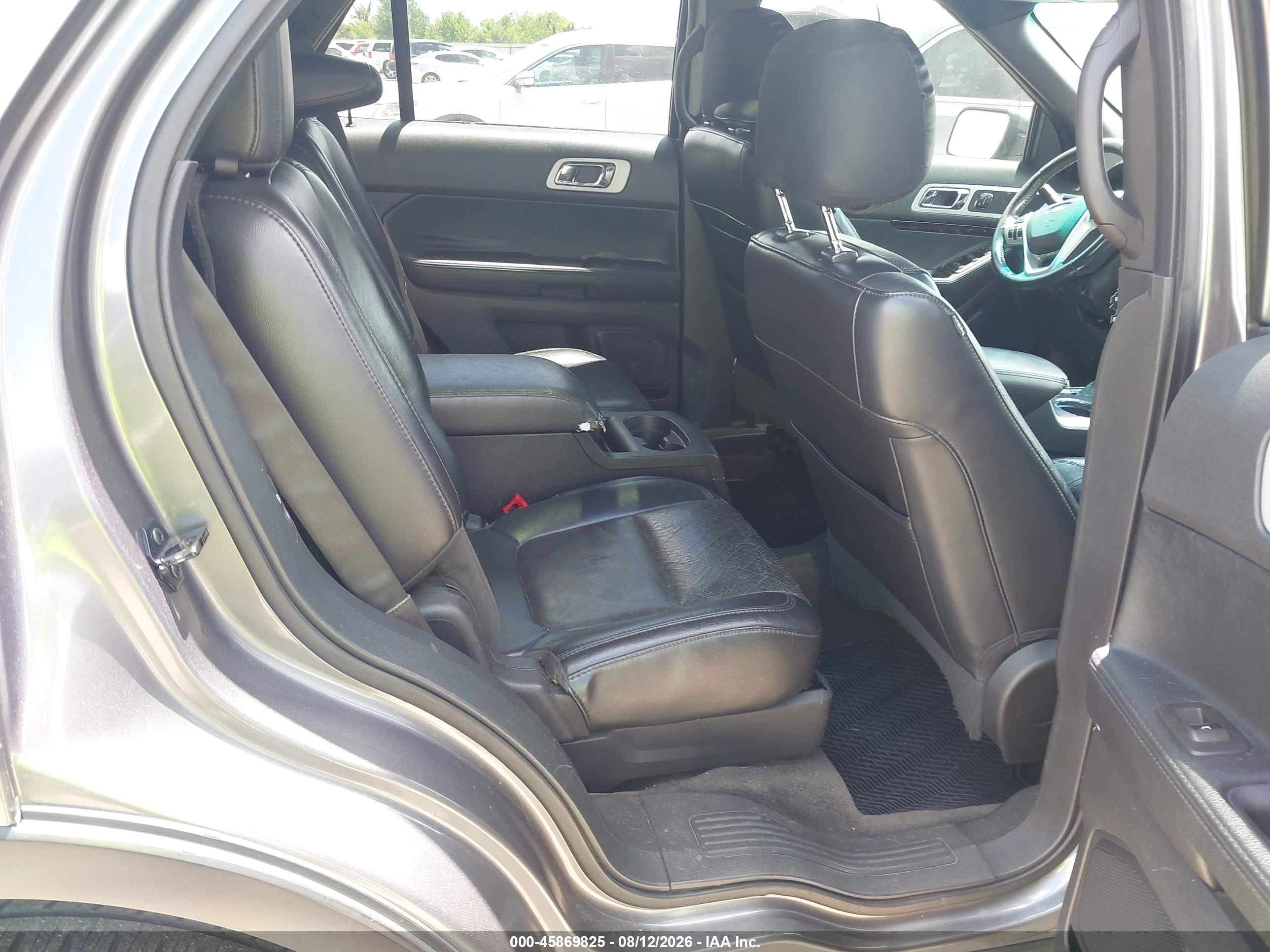 2013 Ford Explorer Limited Gray vin: 1FM5K8F82DGA17872