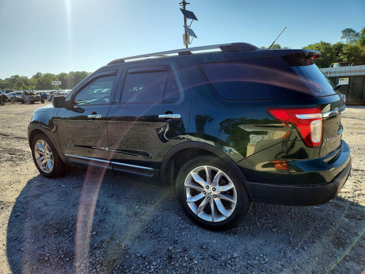 2013 Ford Explorer Limited Green vin: 1FM5K8F82DGA92362