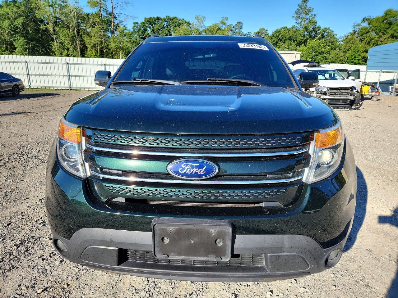 2013 Ford Explorer Limited Green vin: 1FM5K8F82DGA92362