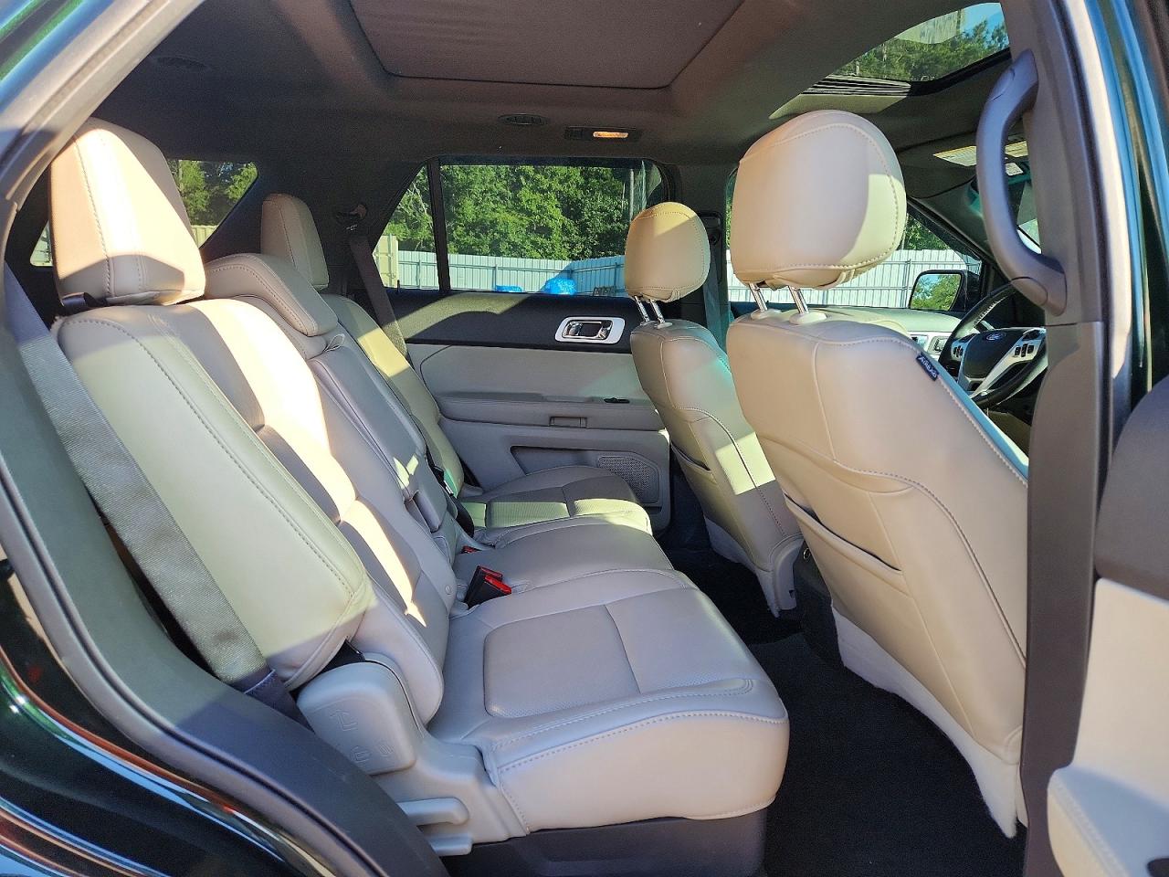 2013 Ford Explorer Limited Green vin: 1FM5K8F82DGA92362