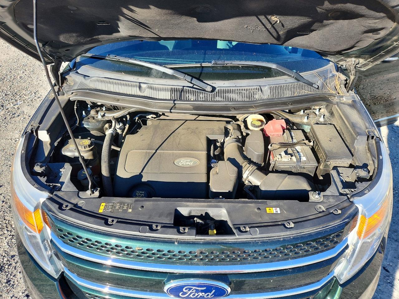 2013 Ford Explorer Limited Green vin: 1FM5K8F82DGA92362