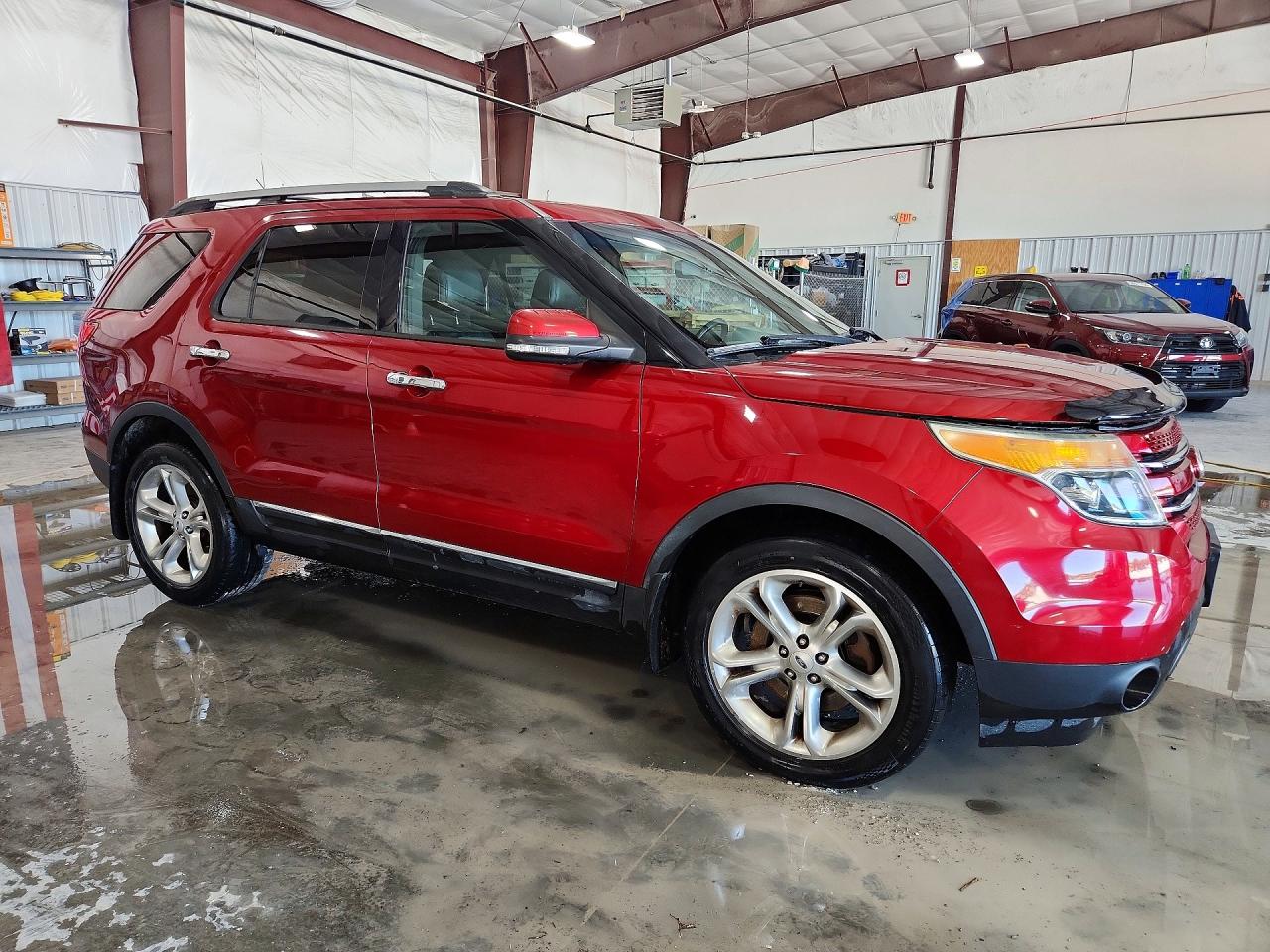 2013 Ford Explorer Limited Maroon vin: 1FM5K8F82DGB42922