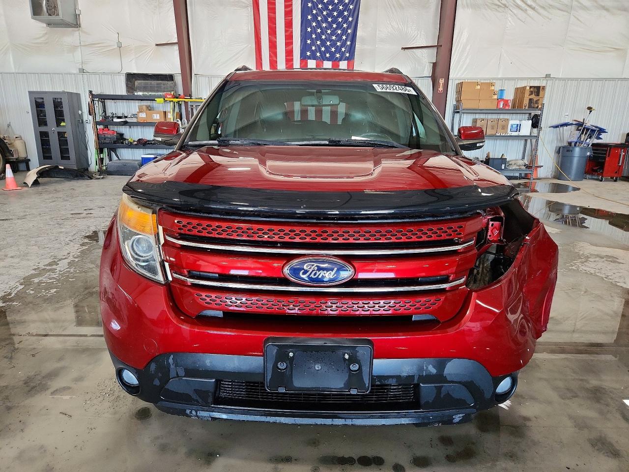 2013 Ford Explorer Limited Maroon vin: 1FM5K8F82DGB42922
