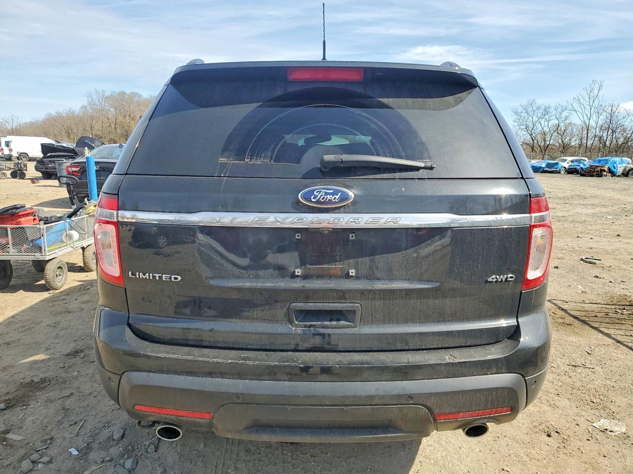 2013 Ford Explorer Limited Black vin: 1FM5K8F82DGC22964