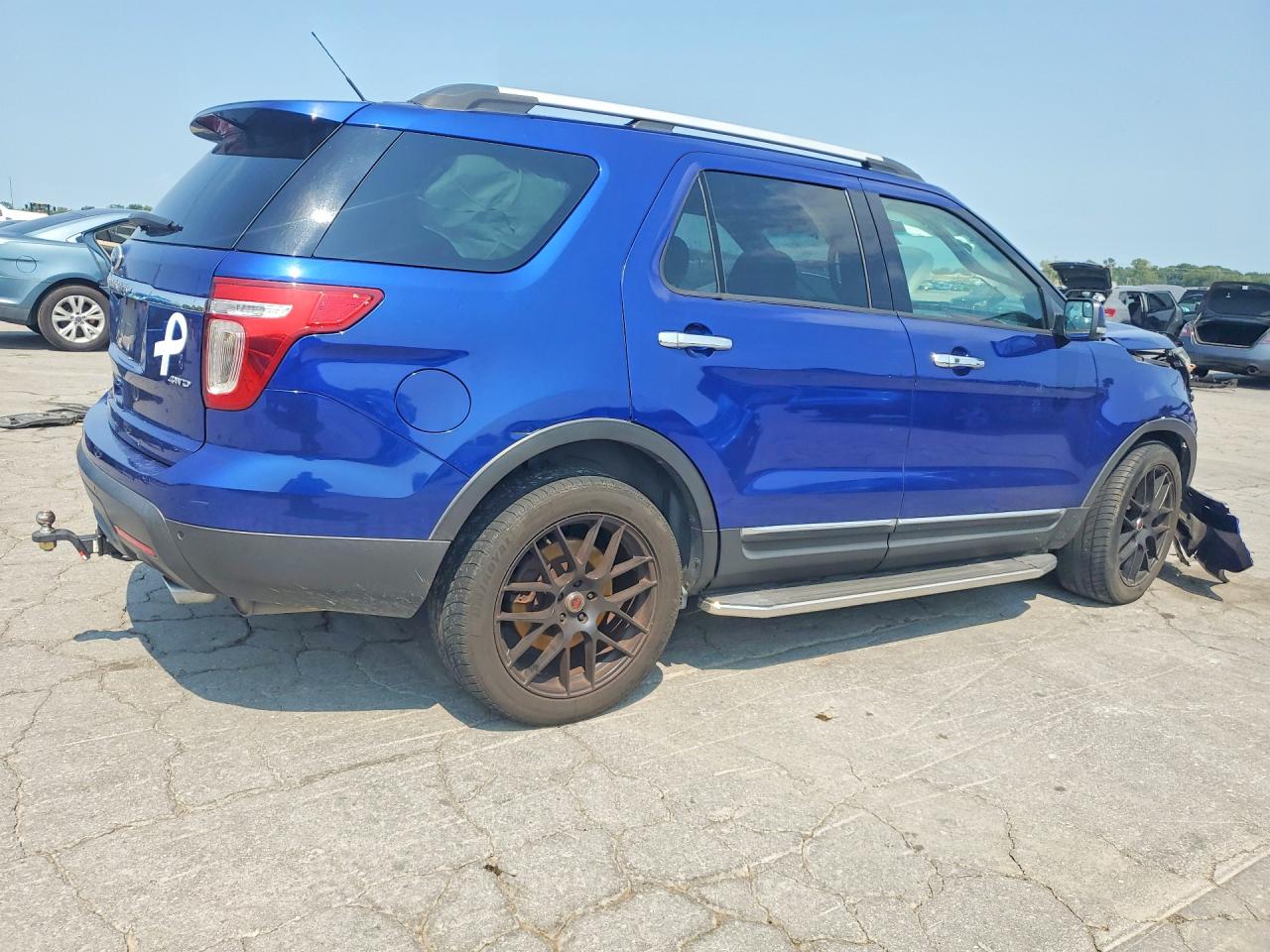 2013 Ford Explorer Limited Синий vin: 1FM5K8F82DGC49629