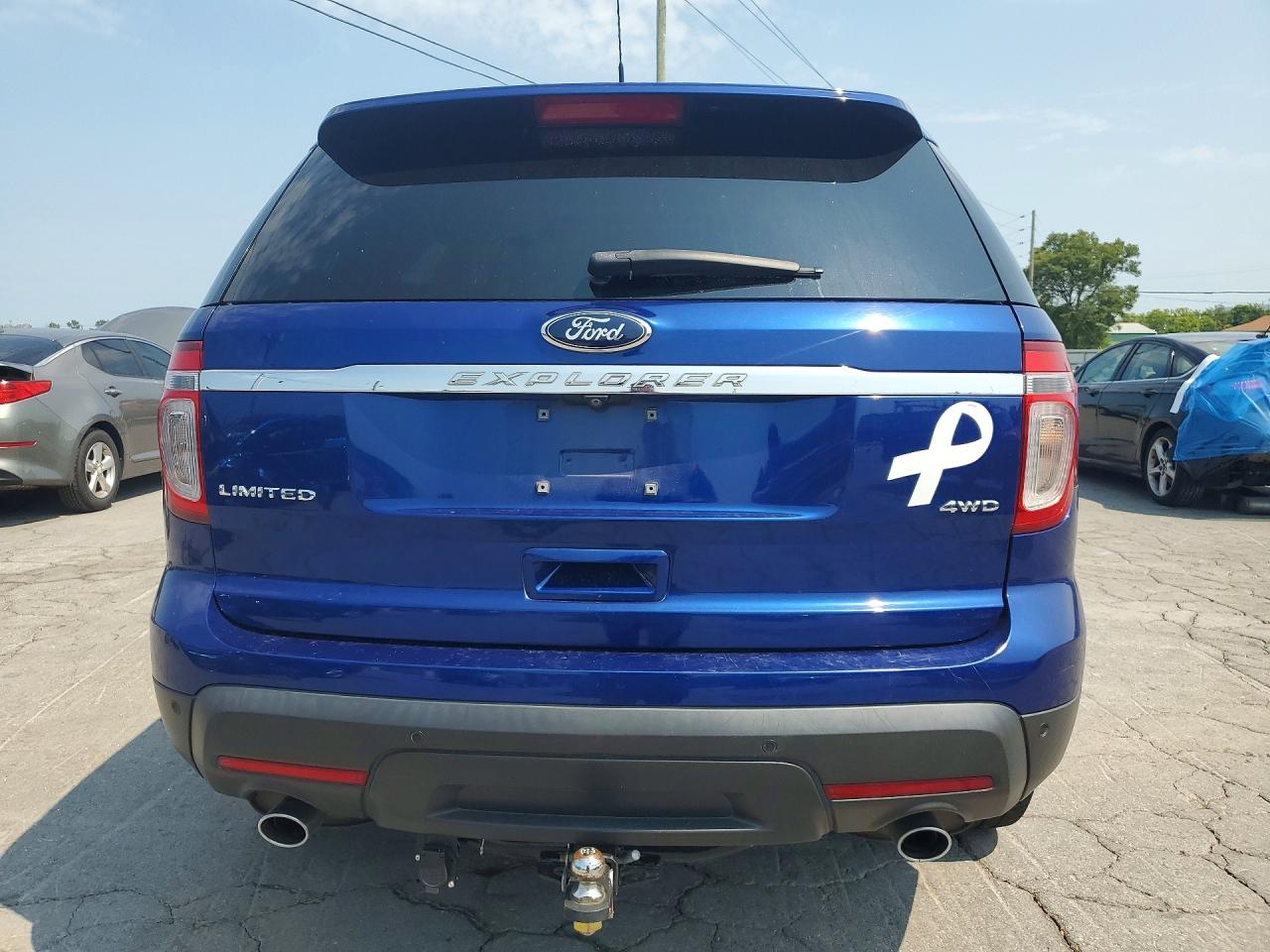 2013 Ford Explorer Limited Синий vin: 1FM5K8F82DGC49629
