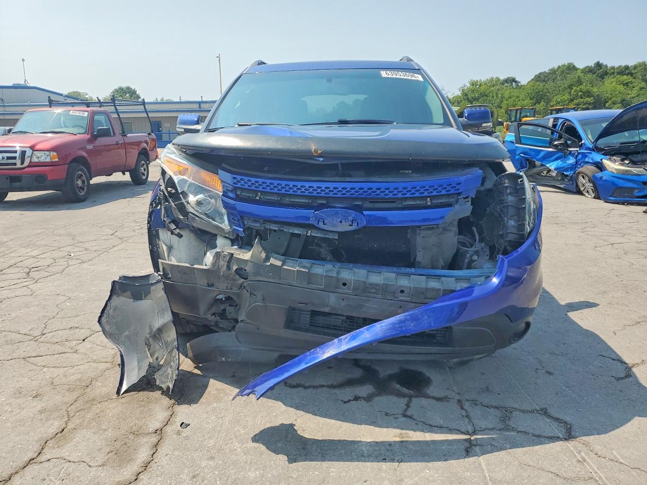 2013 Ford Explorer Limited Синий vin: 1FM5K8F82DGC49629