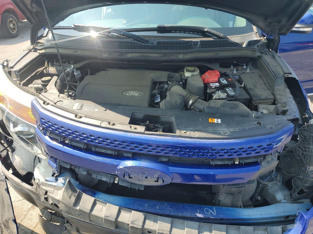 2013 Ford Explorer Limited Синий vin: 1FM5K8F82DGC49629