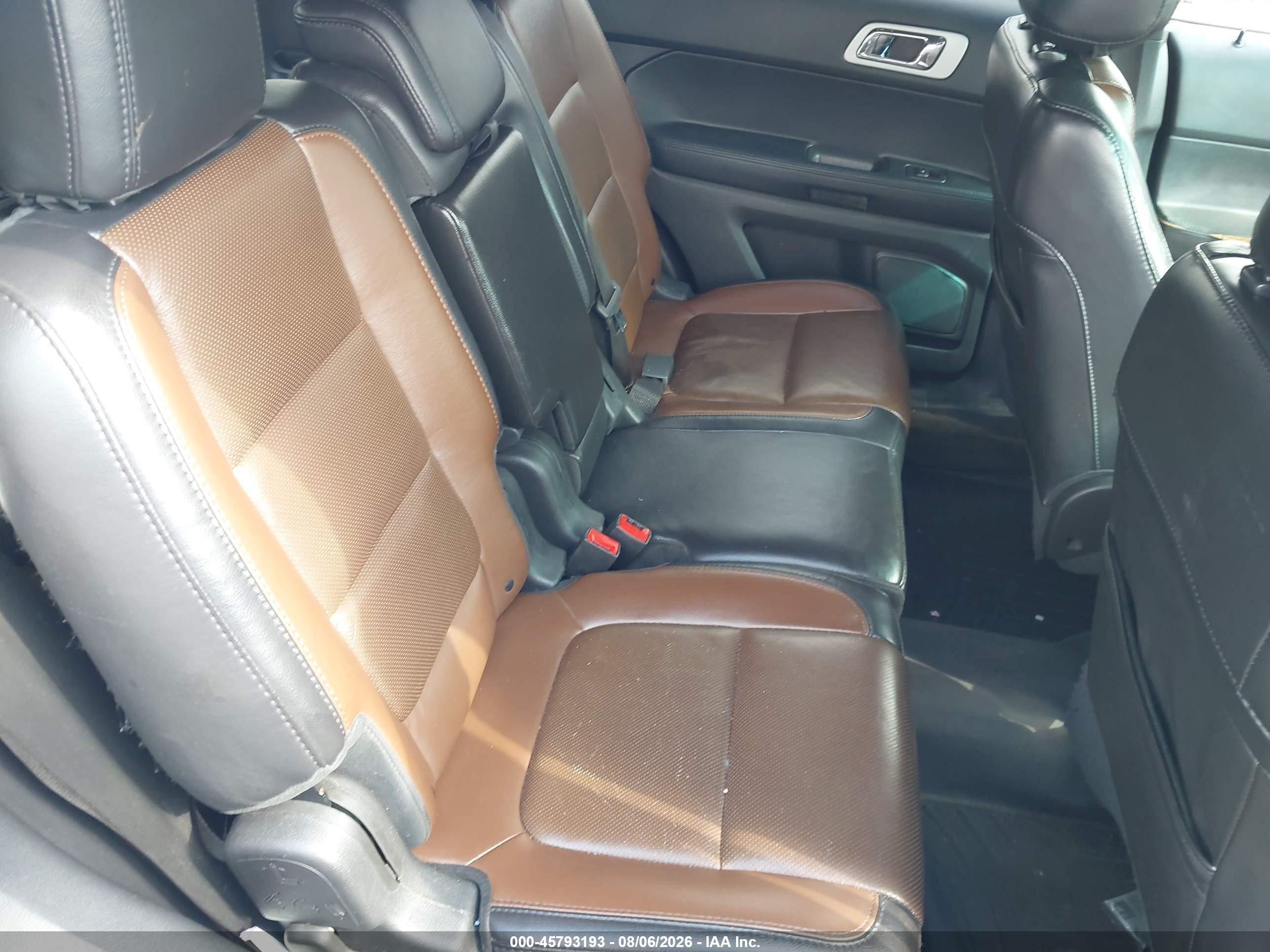 2013 Ford Explorer Limited White vin: 1FM5K8F82DGC56368