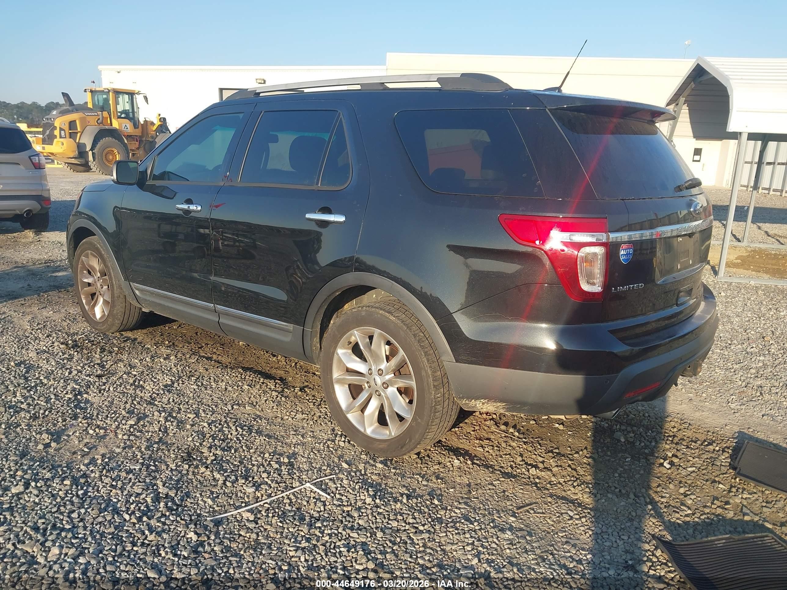 2014 Ford Explorer Limited Black vin: 1FM5K8F82EGA01334