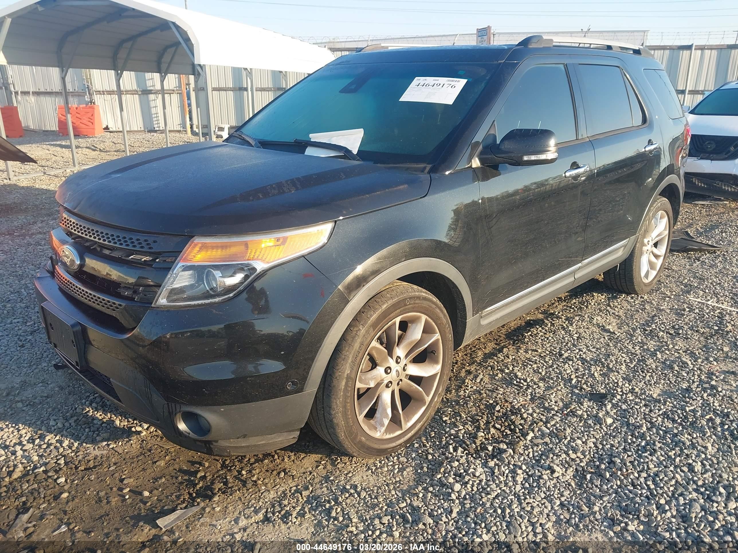 2014 Ford Explorer Limited Black vin: 1FM5K8F82EGA01334