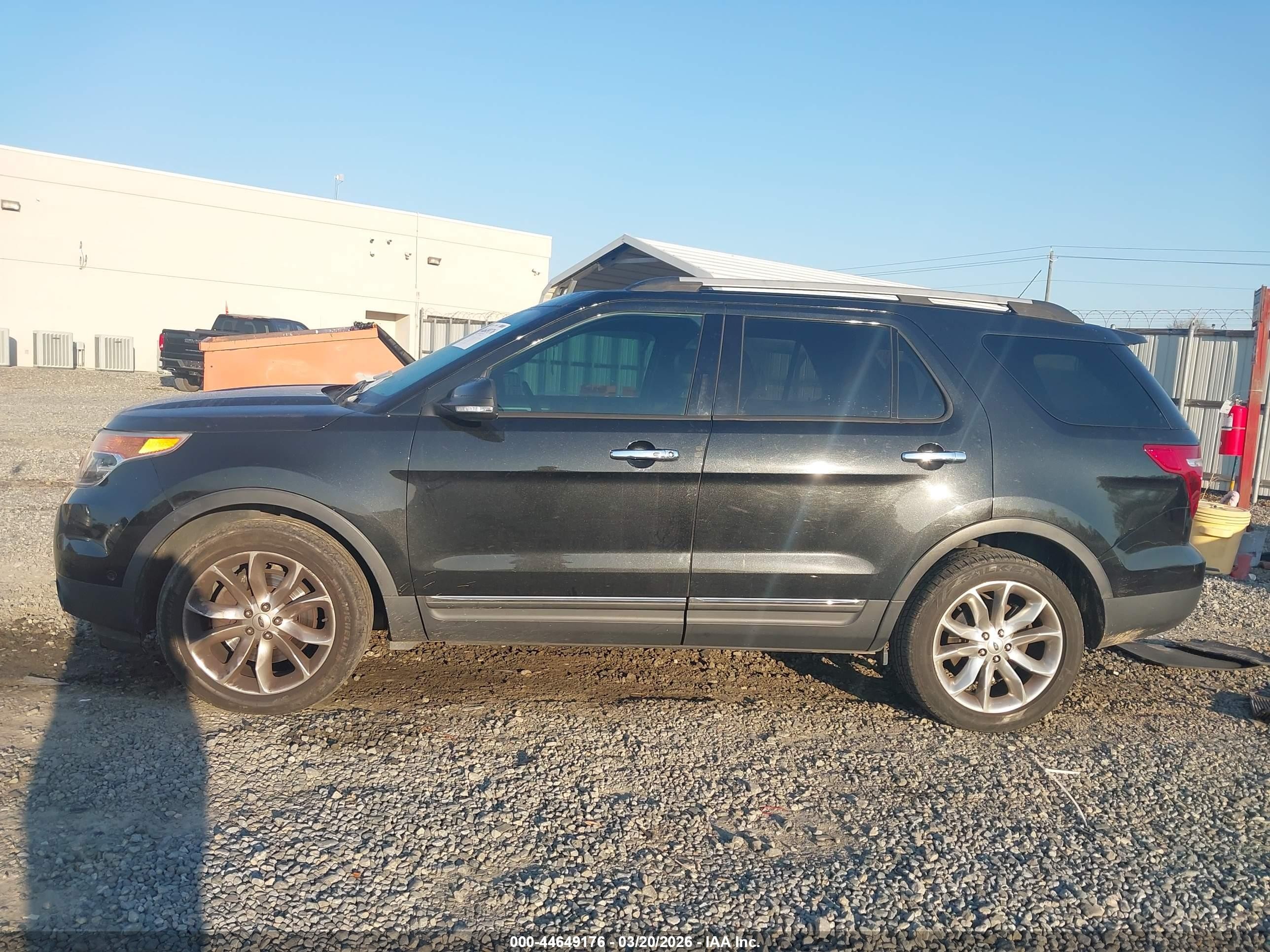 2014 Ford Explorer Limited Black vin: 1FM5K8F82EGA01334