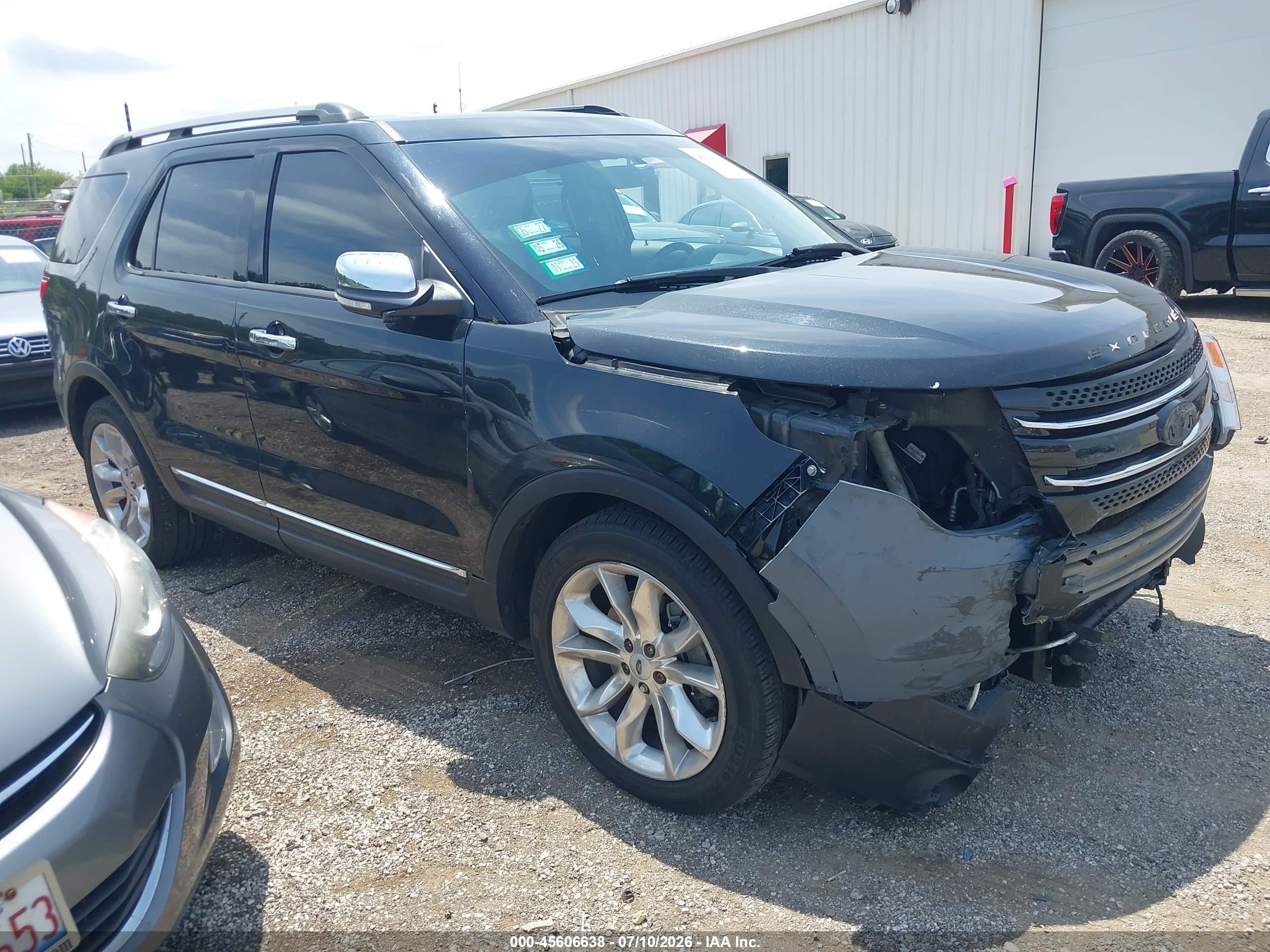 2014 Ford Explorer Limited Черный vin: 1FM5K8F82EGA01964