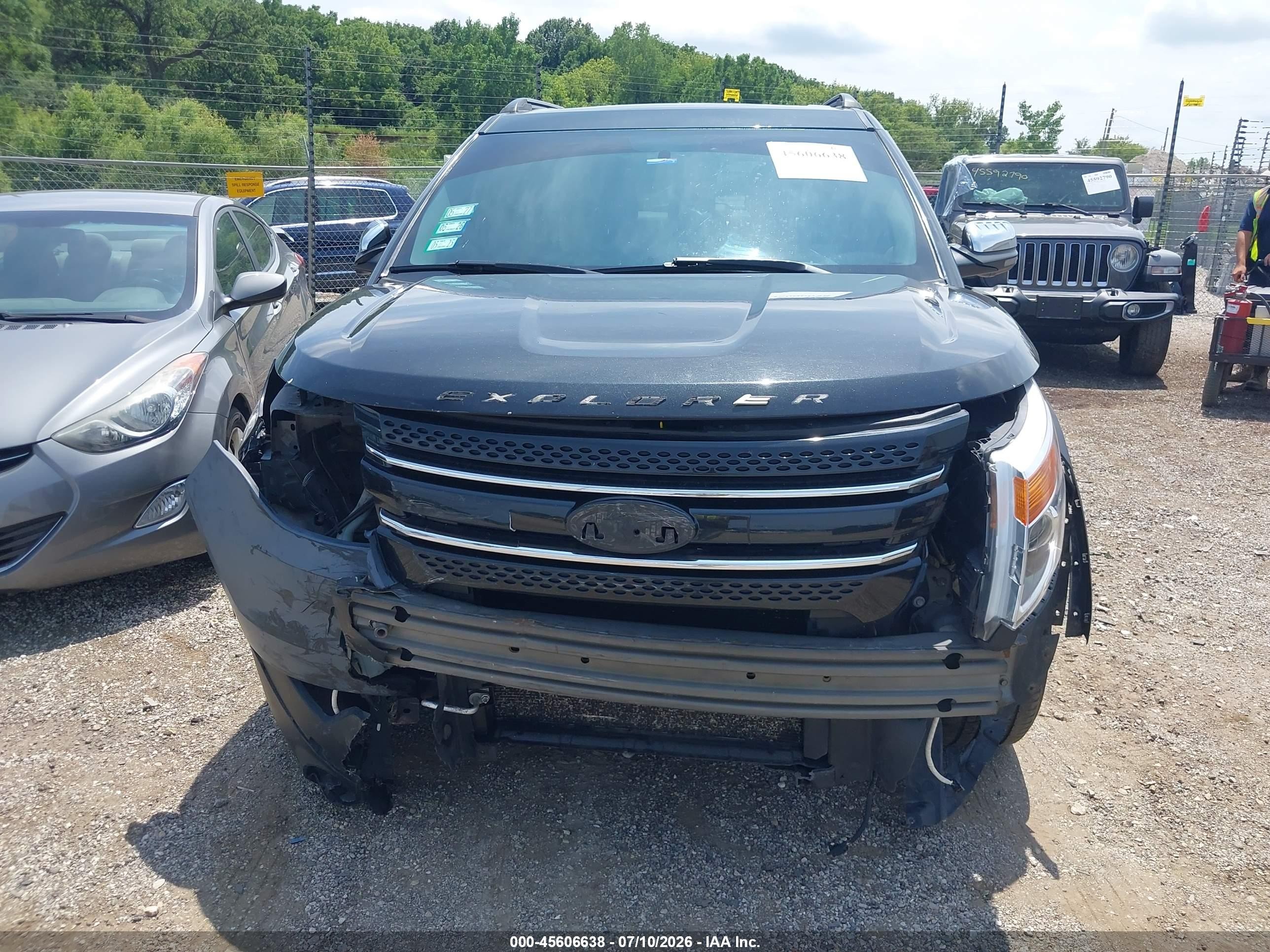 2014 Ford Explorer Limited Black vin: 1FM5K8F82EGA01964