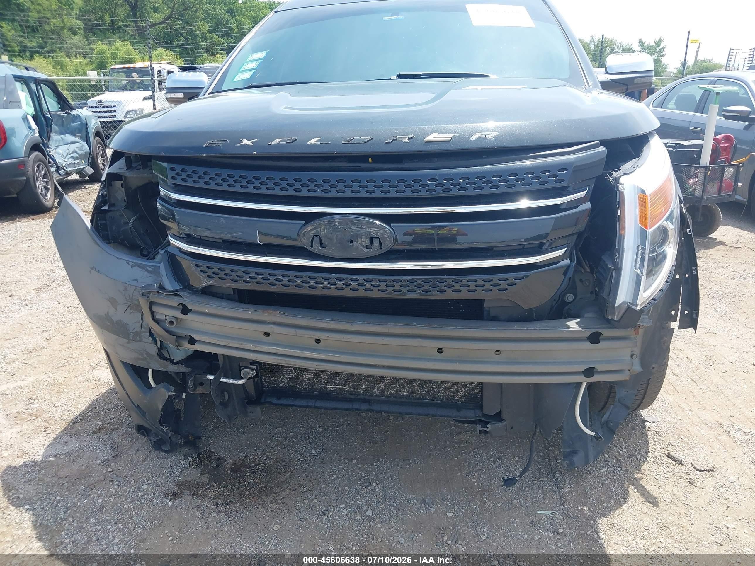 2014 Ford Explorer Limited Black vin: 1FM5K8F82EGA01964