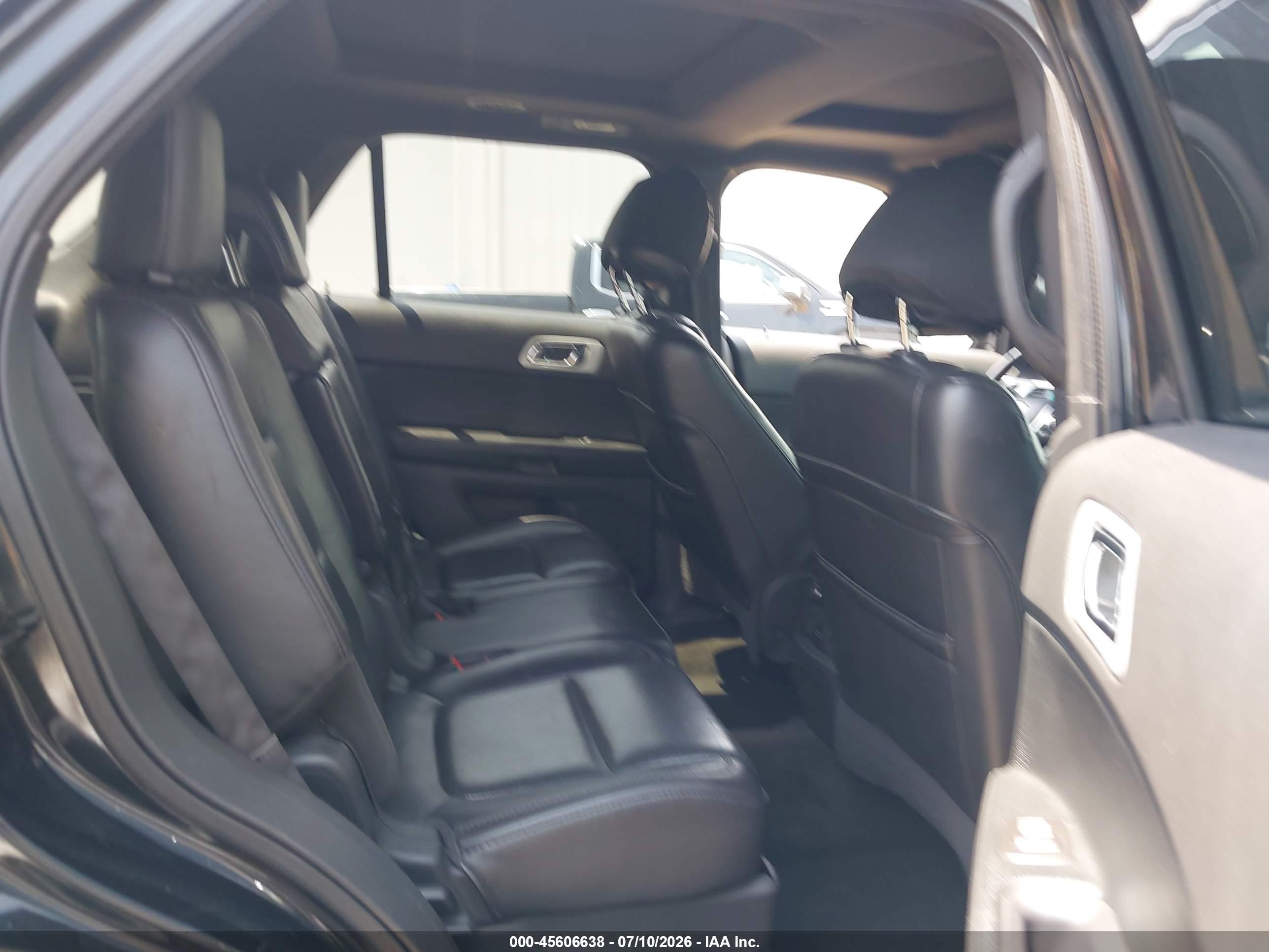 2014 Ford Explorer Limited Black vin: 1FM5K8F82EGA01964