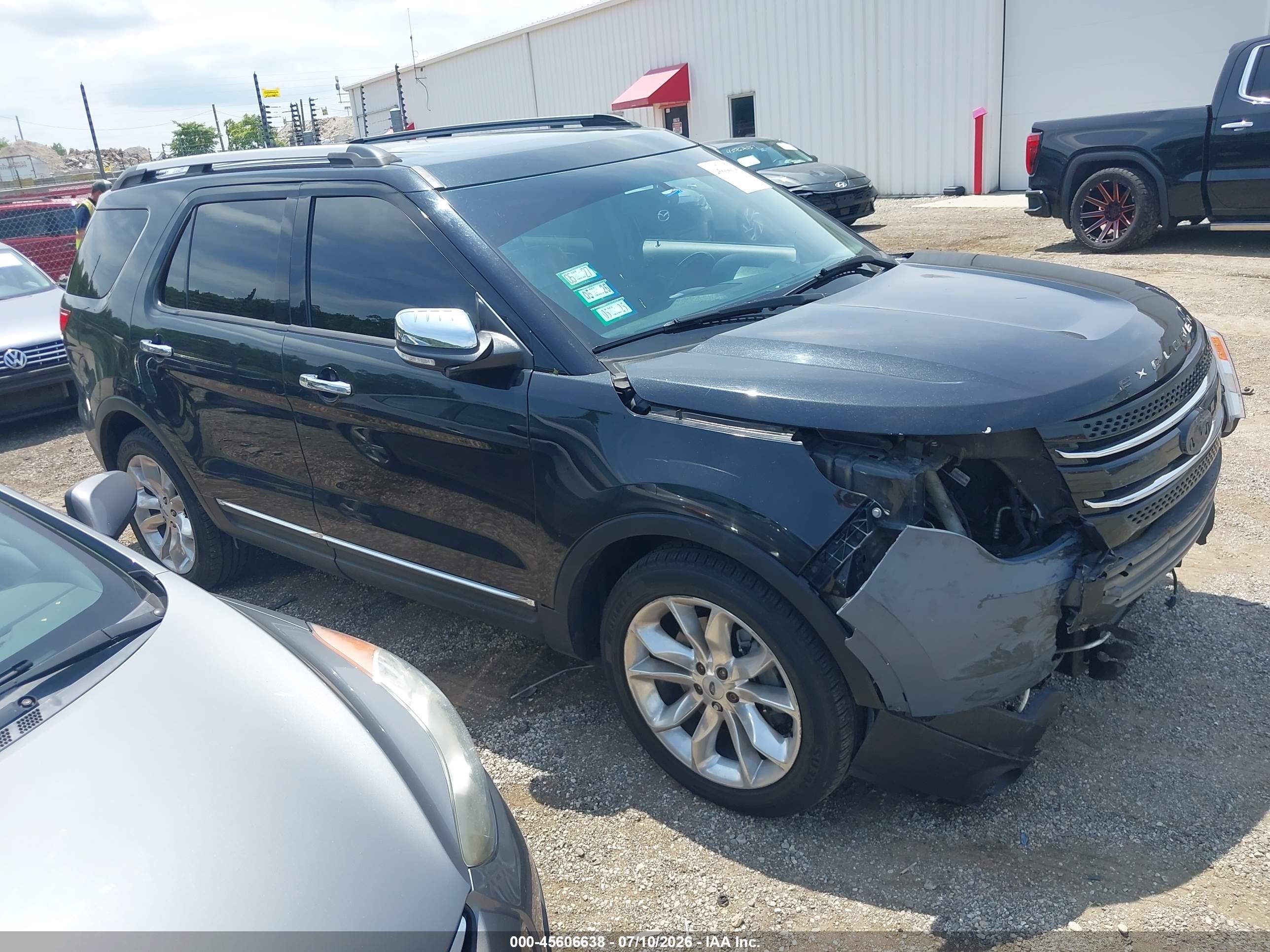 2014 Ford Explorer Limited Black vin: 1FM5K8F82EGA01964