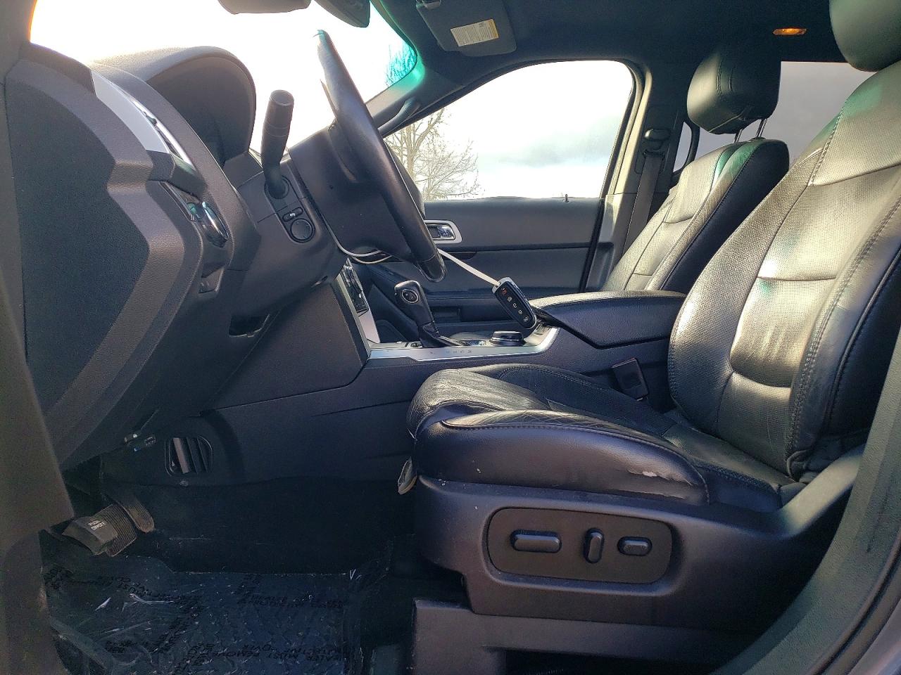 2014 Ford Explorer Limited Gray vin: 1FM5K8F82EGB29945
