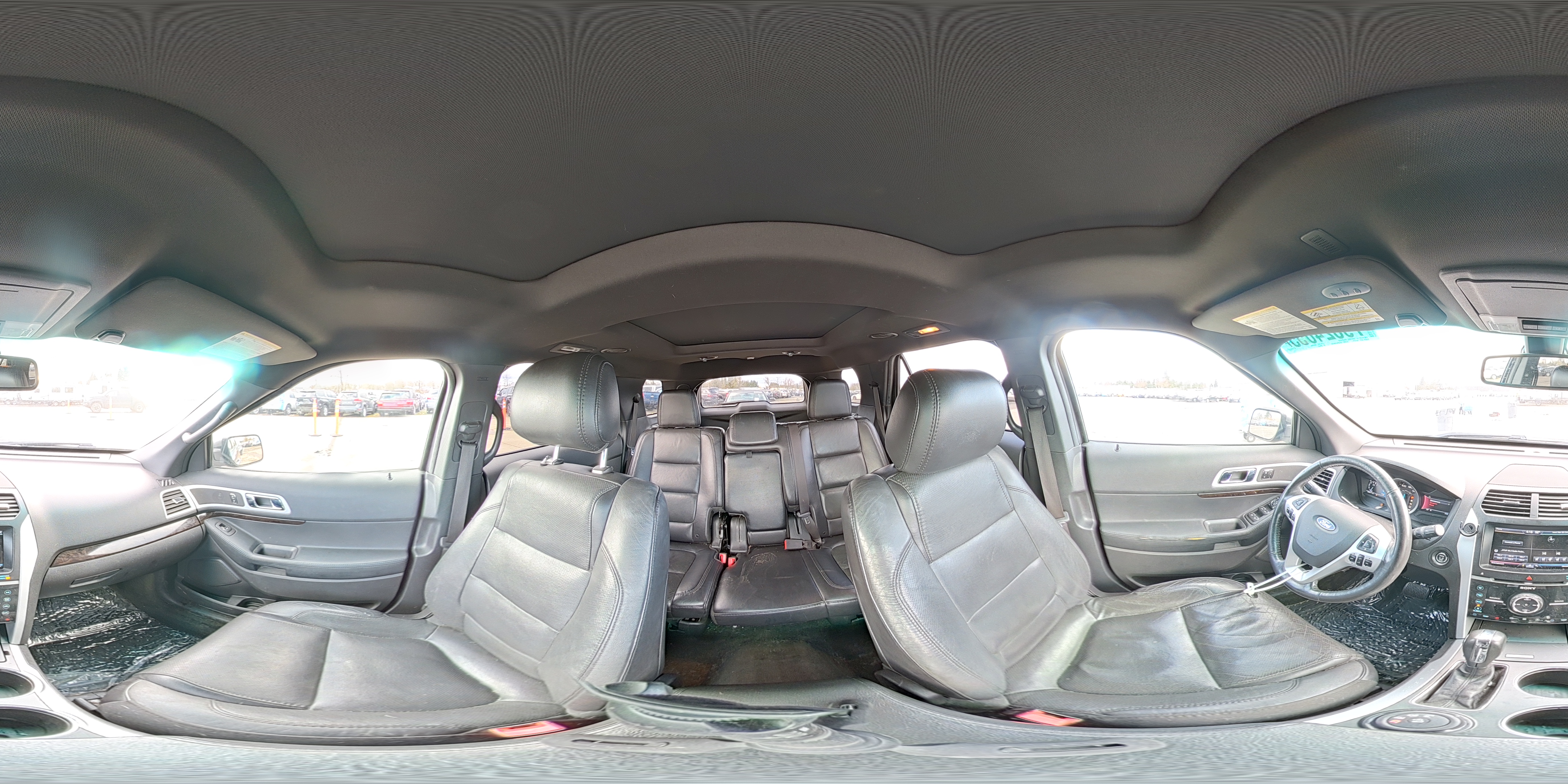 2014 Ford Explorer Limited Gray vin: 1FM5K8F82EGB29945