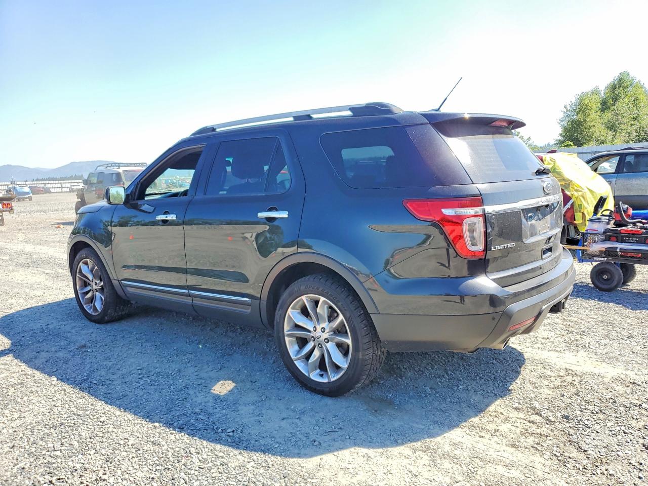 2014 Ford Explorer Limited Black vin: 1FM5K8F82EGC07687