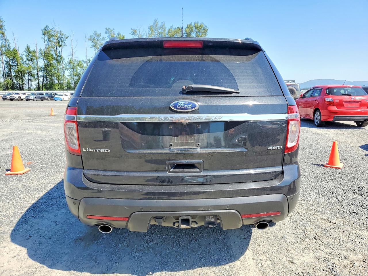 2014 Ford Explorer Limited Black vin: 1FM5K8F82EGC07687