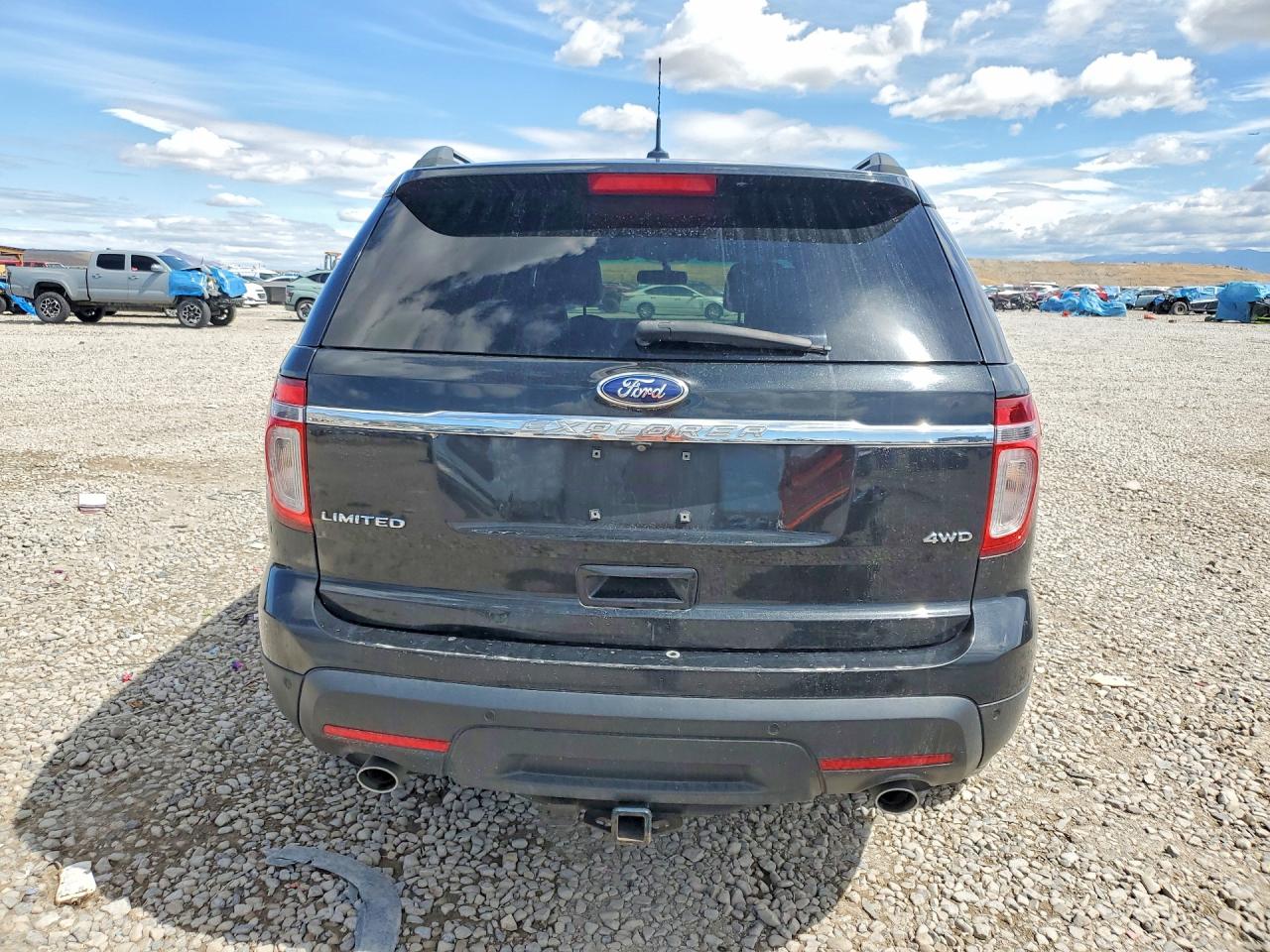 2014 Ford Explorer Limited Black vin: 1FM5K8F82EGC07821