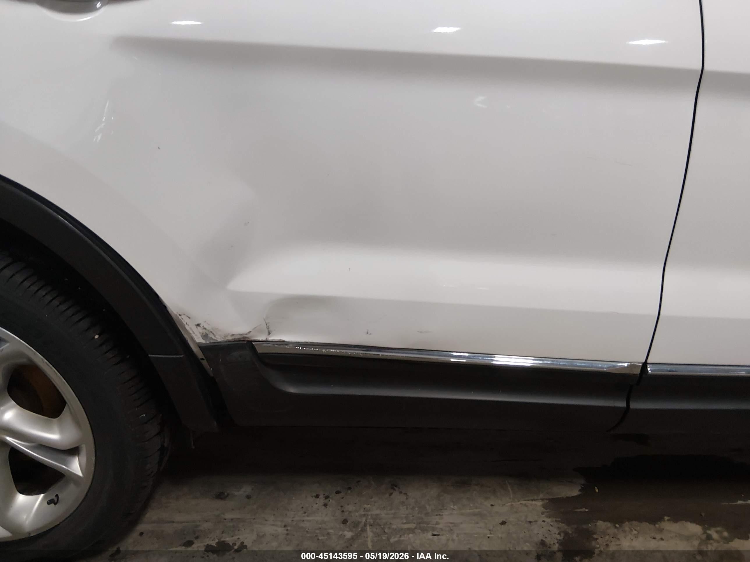 2014 Ford Explorer Limited White vin: 1FM5K8F82EGC15806