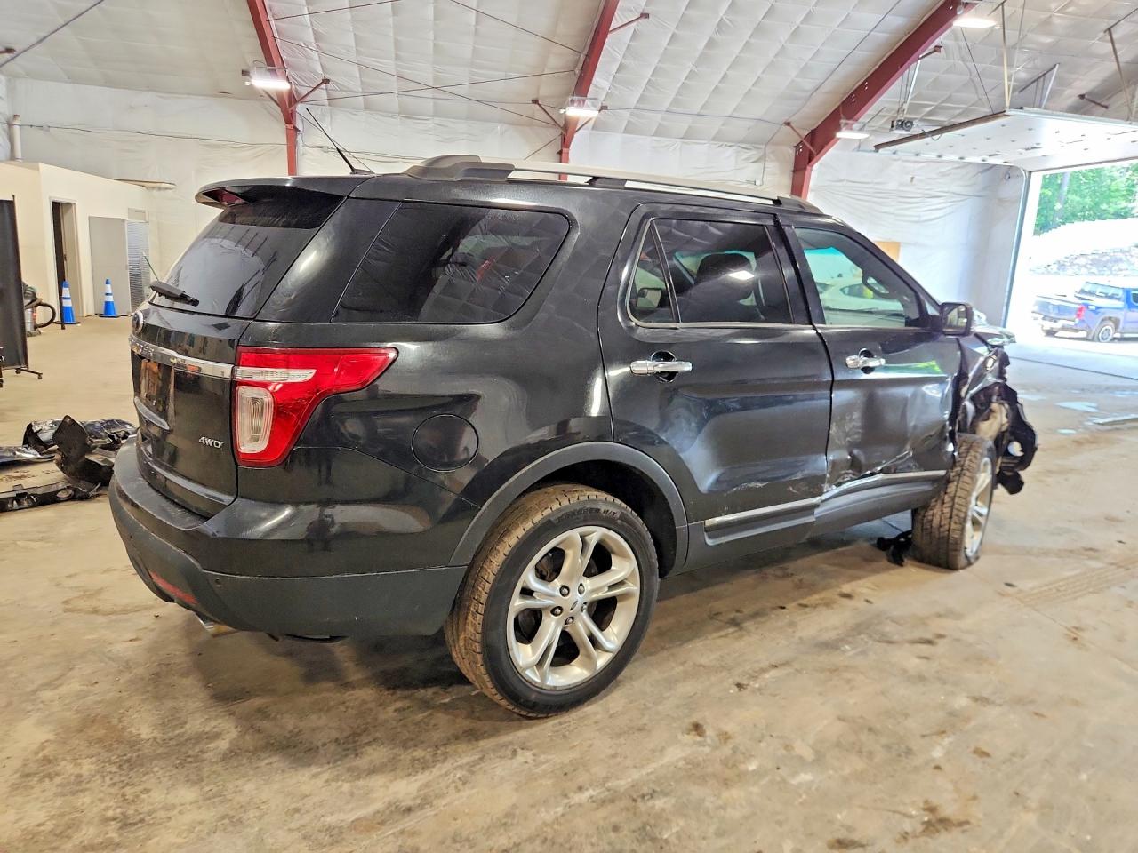 2014 Ford Explorer Limited Black vin: 1FM5K8F82EGC59658