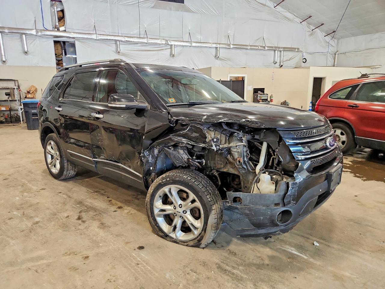 2014 Ford Explorer Limited Black vin: 1FM5K8F82EGC59658