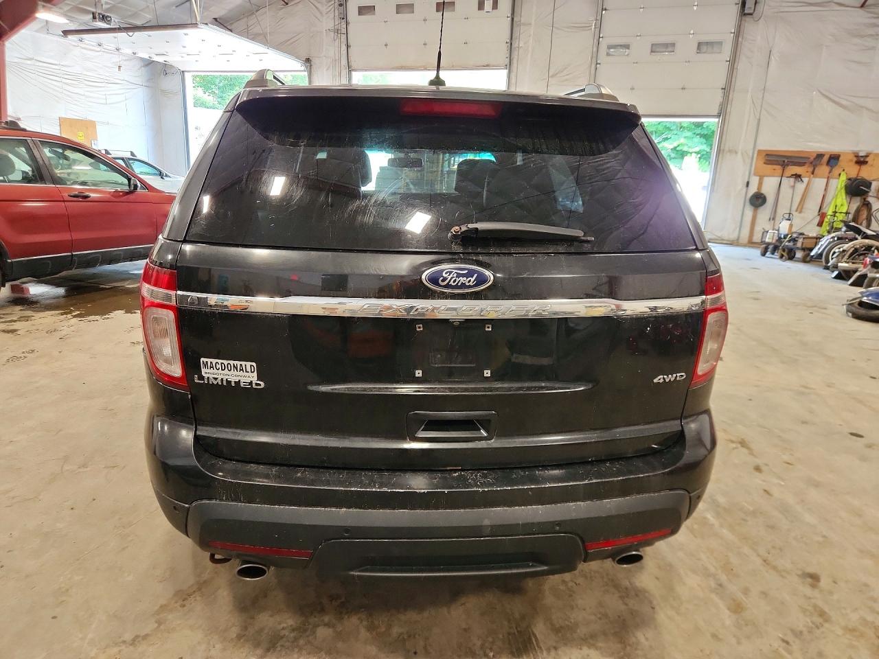 2014 Ford Explorer Limited Black vin: 1FM5K8F82EGC59658