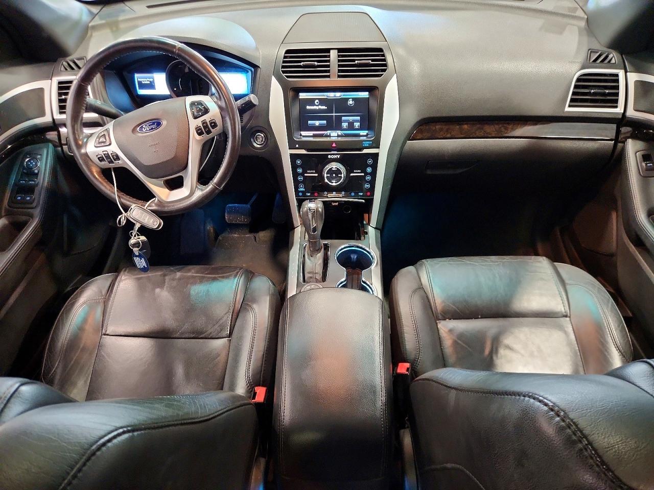 2014 Ford Explorer Limited Black vin: 1FM5K8F82EGC59658