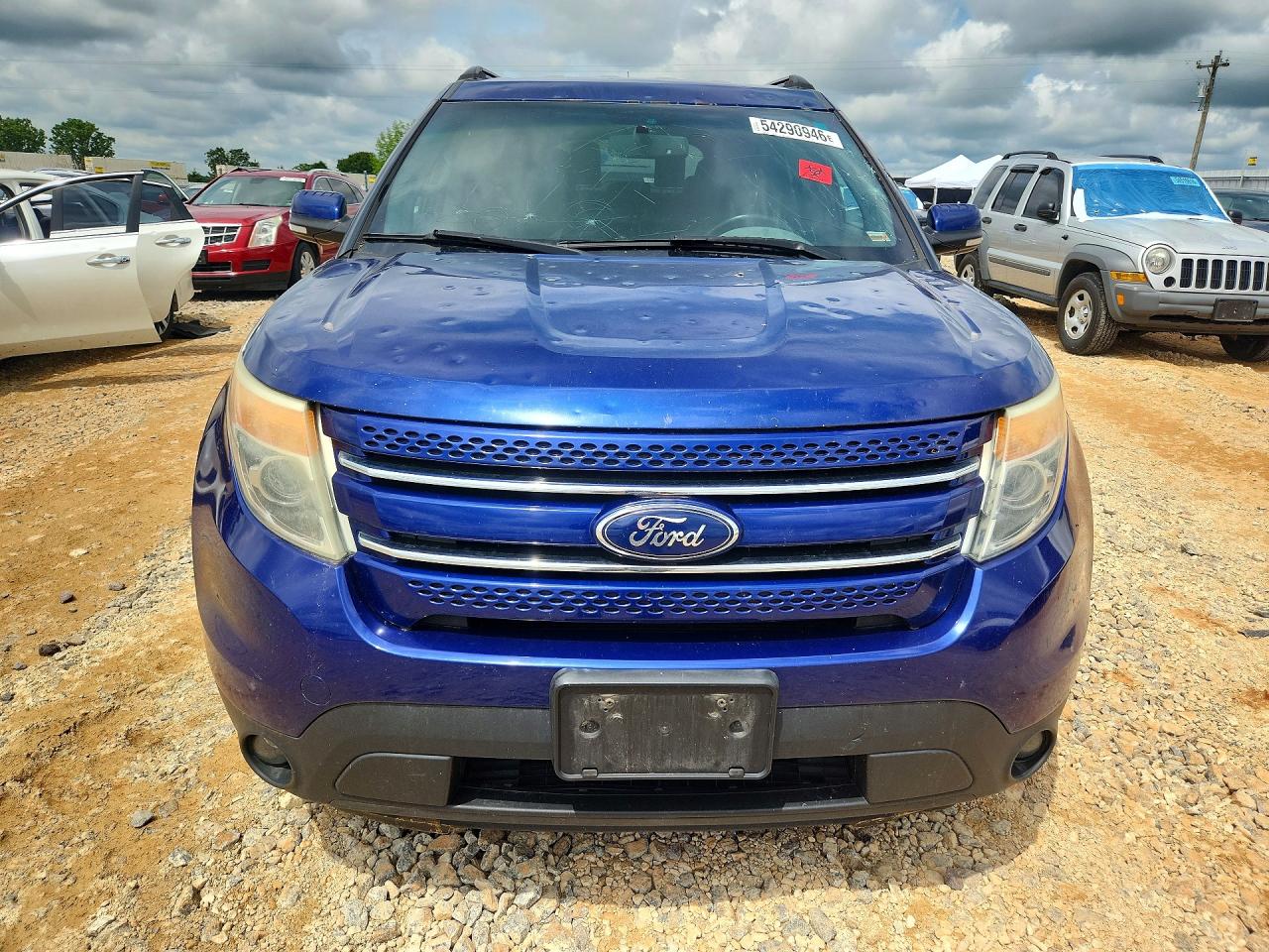 2015 Ford Explorer Limited Синий vin: 1FM5K8F82FGA20645