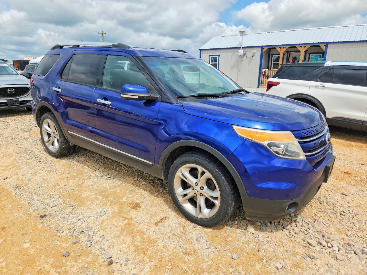 2015 Ford Explorer Limited Синий vin: 1FM5K8F82FGA20645