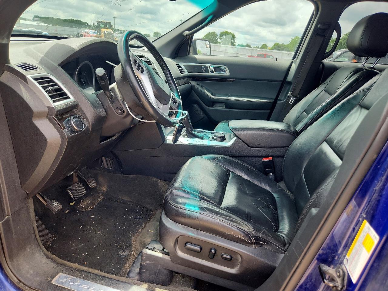 2015 Ford Explorer Limited Синий vin: 1FM5K8F82FGA20645