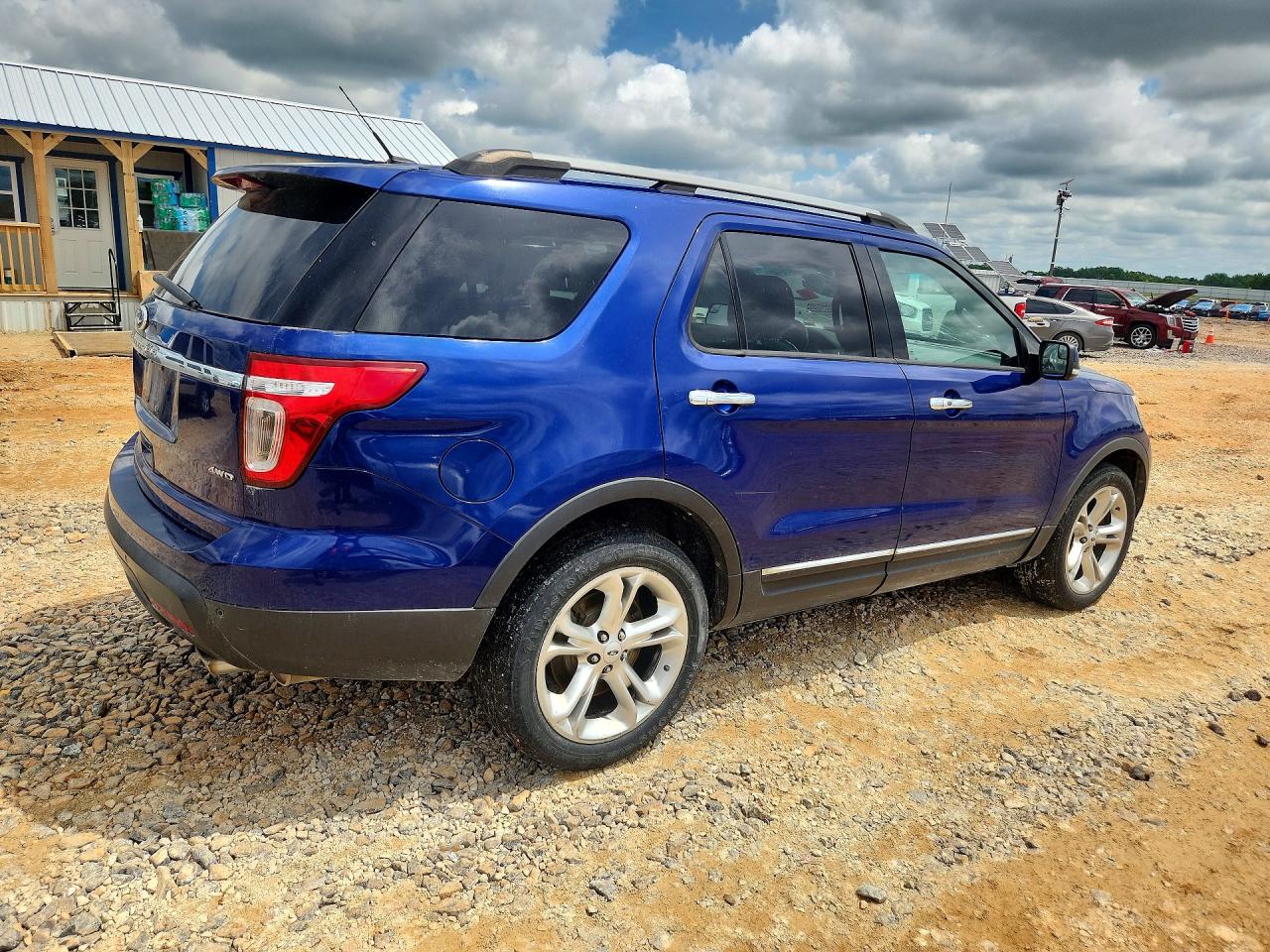 2015 Ford Explorer Limited Синий vin: 1FM5K8F82FGA20645