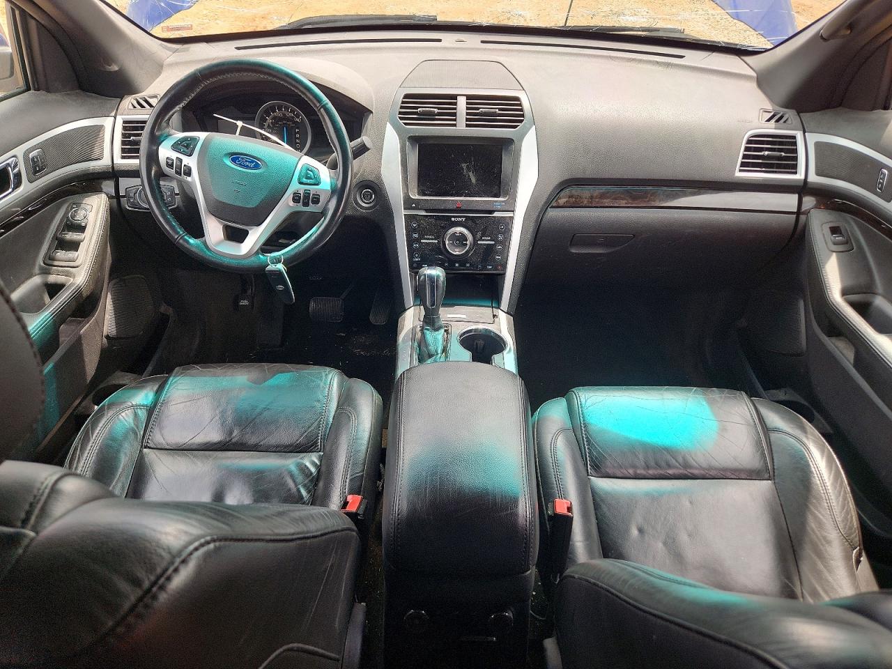 2015 Ford Explorer Limited Синий vin: 1FM5K8F82FGA20645