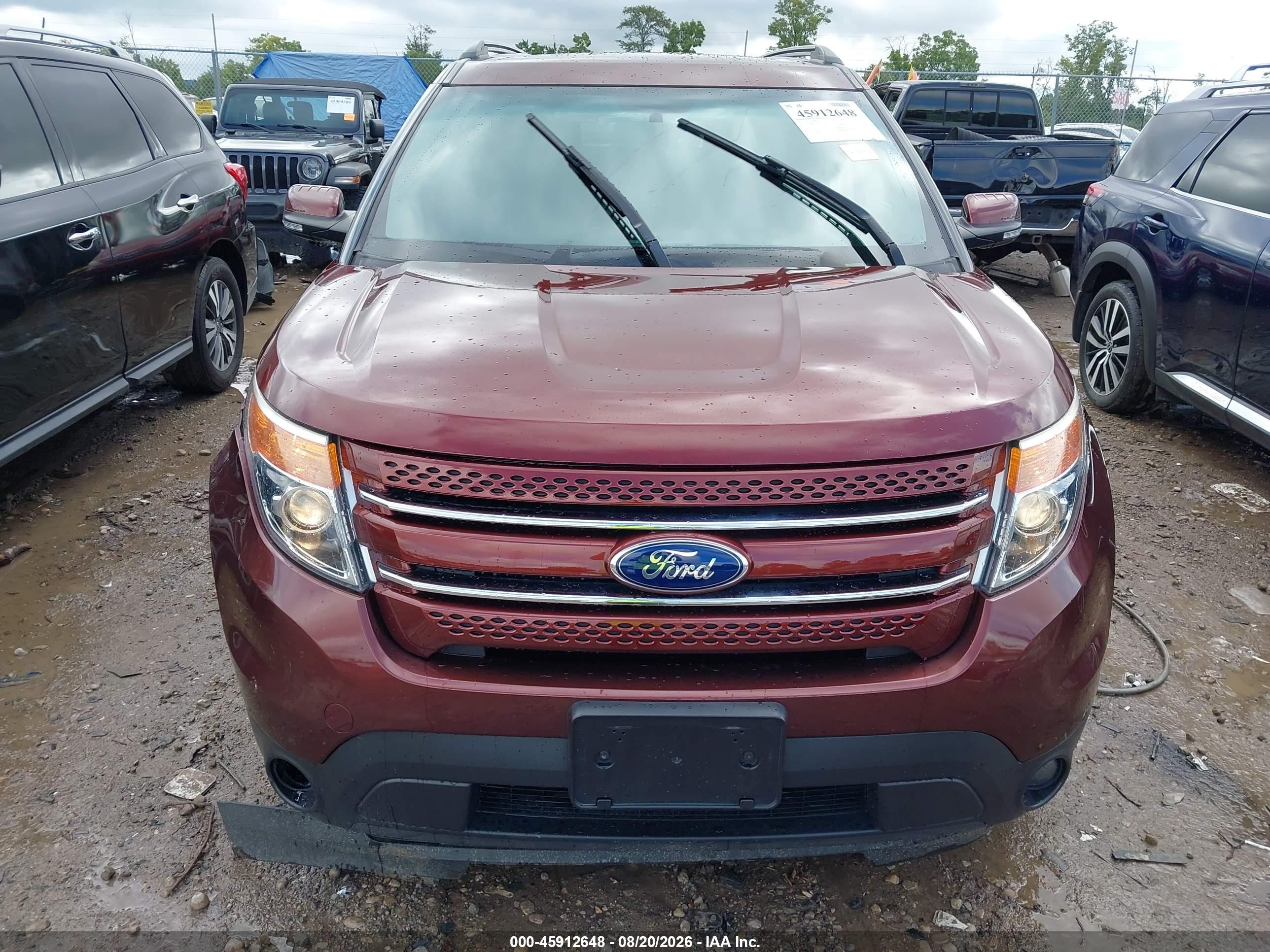 2015 Ford Explorer Limited Champagne vin: 1FM5K8F82FGA25893