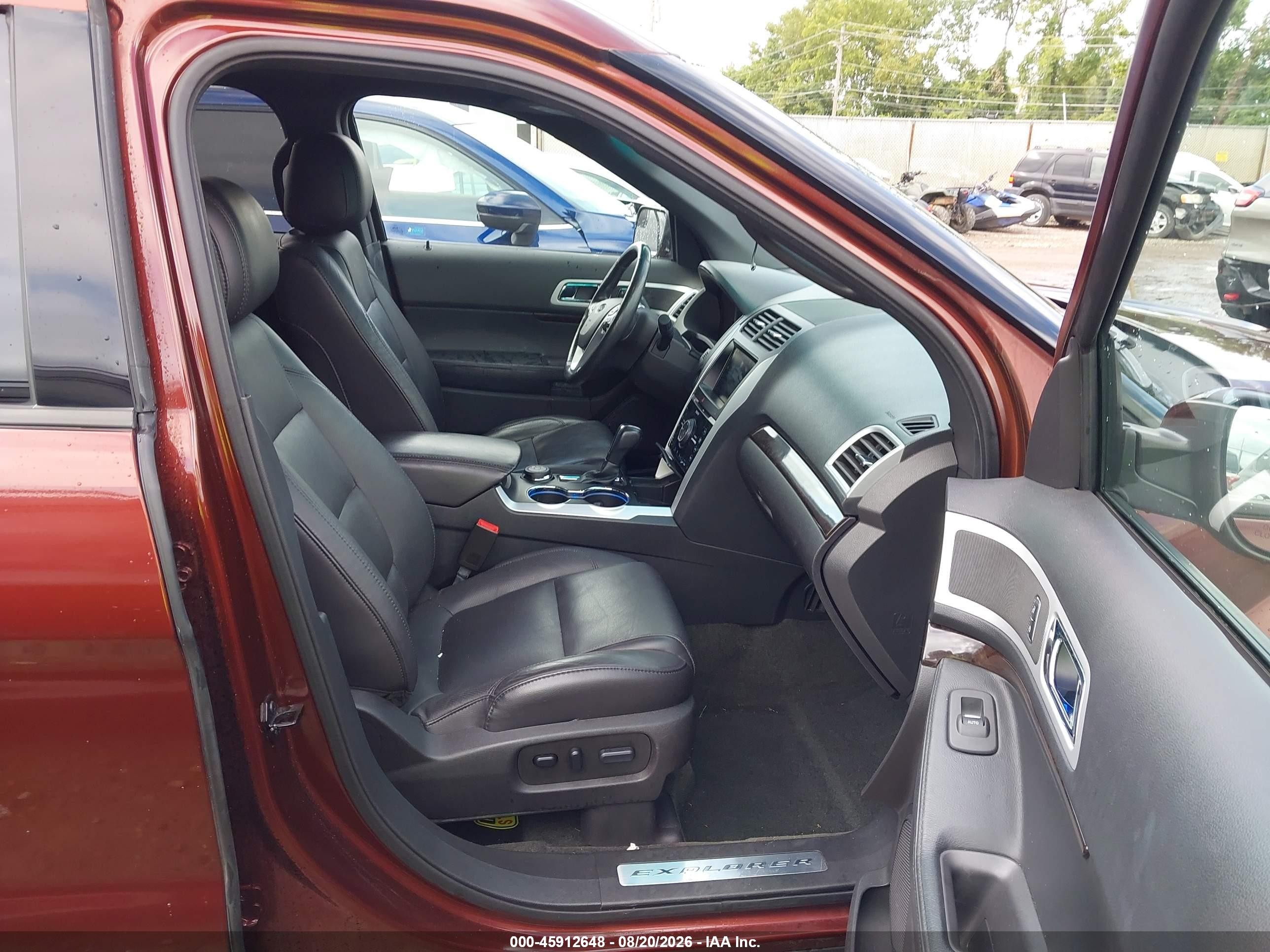 2015 Ford Explorer Limited Champagne vin: 1FM5K8F82FGA25893