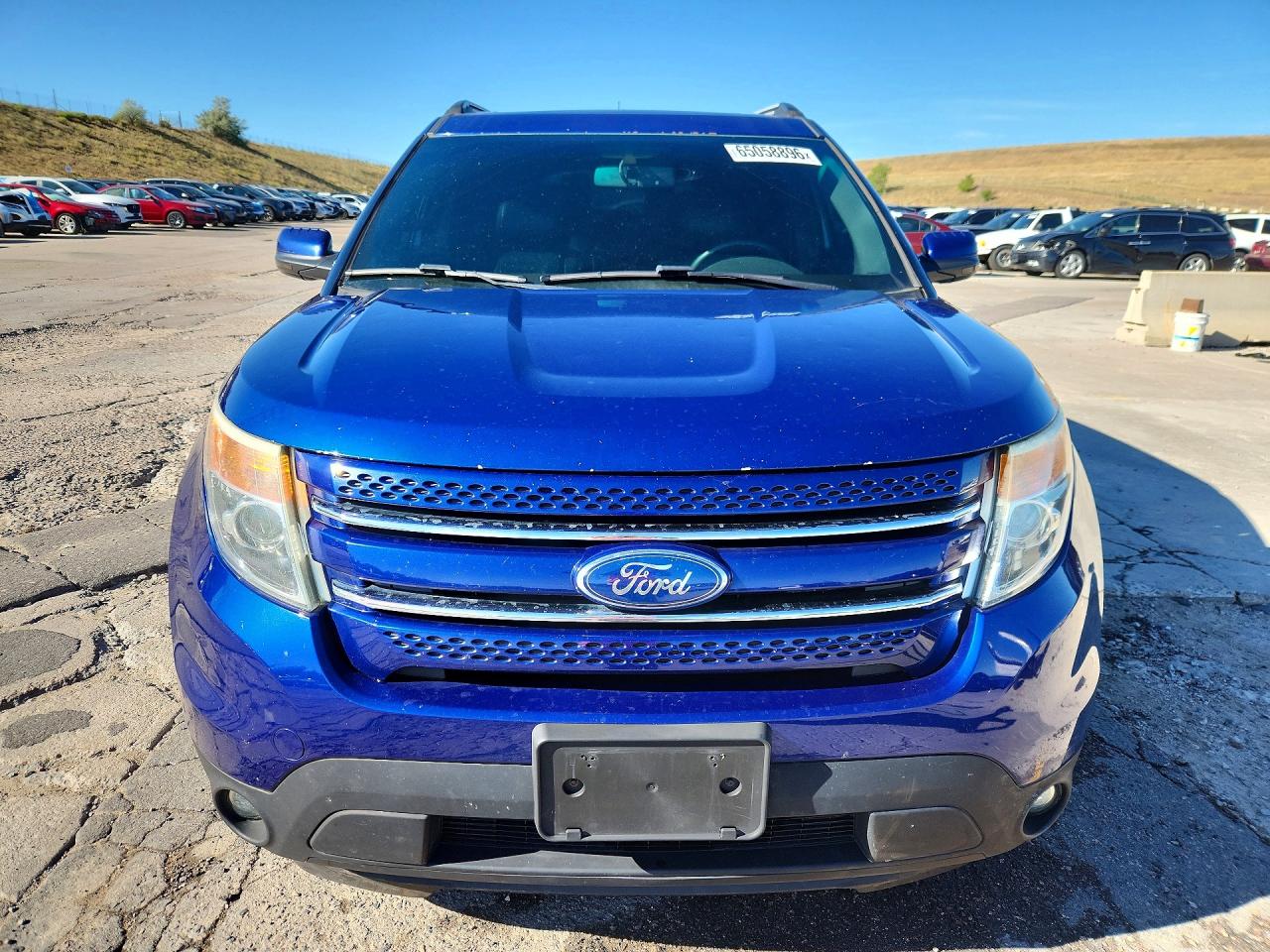 2015 Ford Explorer Limited Blue vin: 1FM5K8F82FGC26015