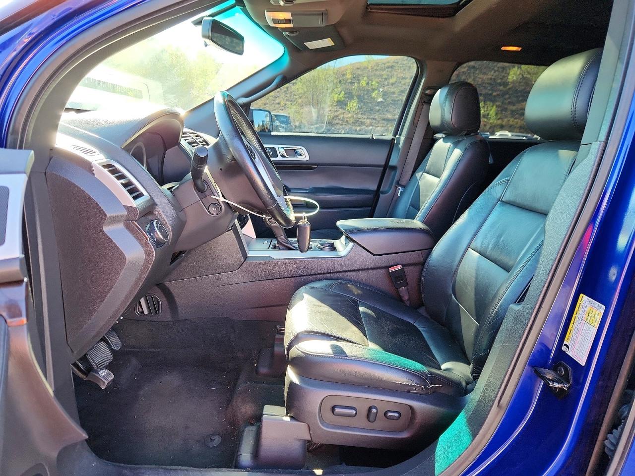 2015 Ford Explorer Limited Blue vin: 1FM5K8F82FGC26015